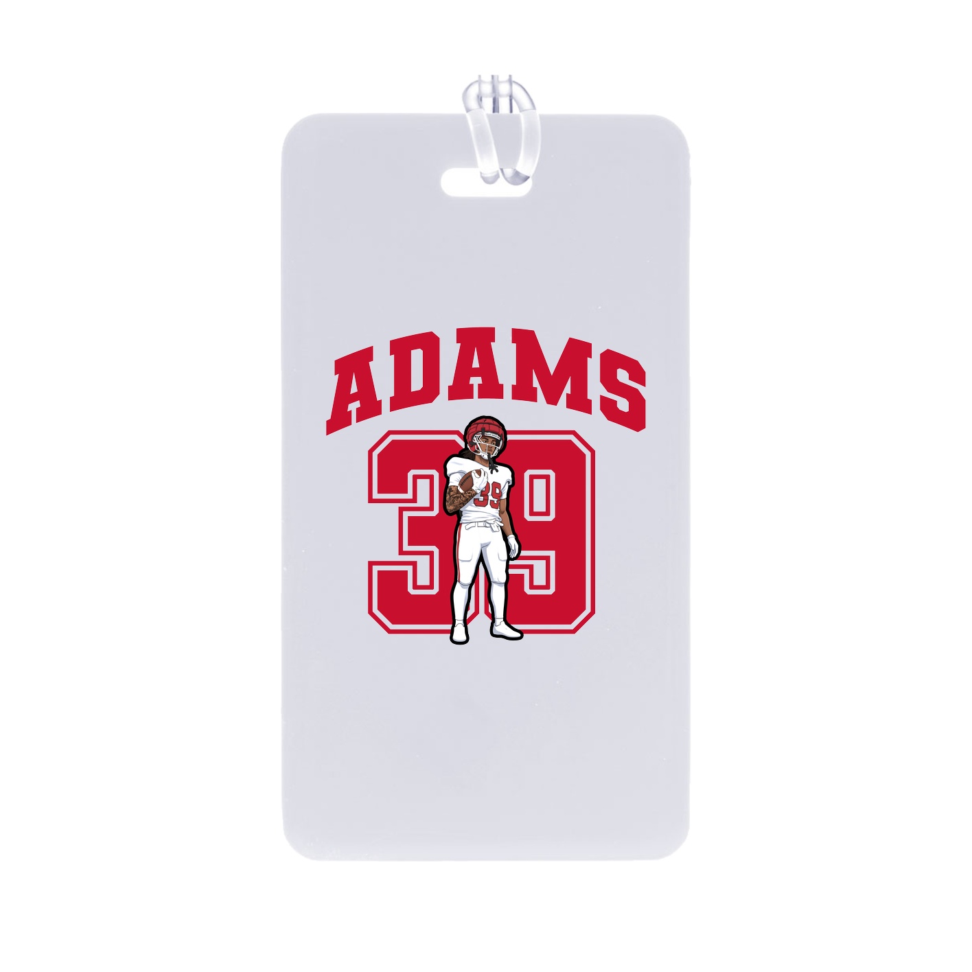 Bag Tag — Number in Classic