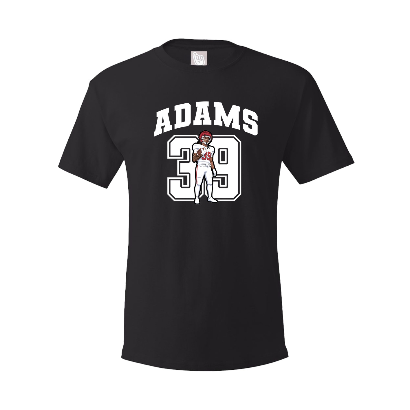 Youth Tee — Number in Black