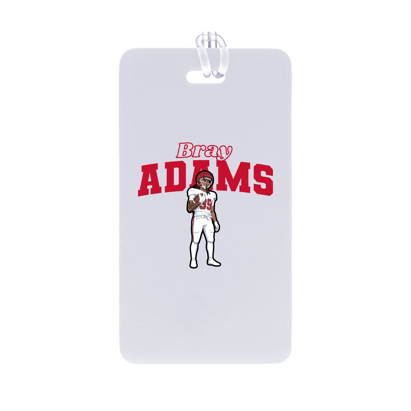 Bag Tag — Name Arch in Classic
