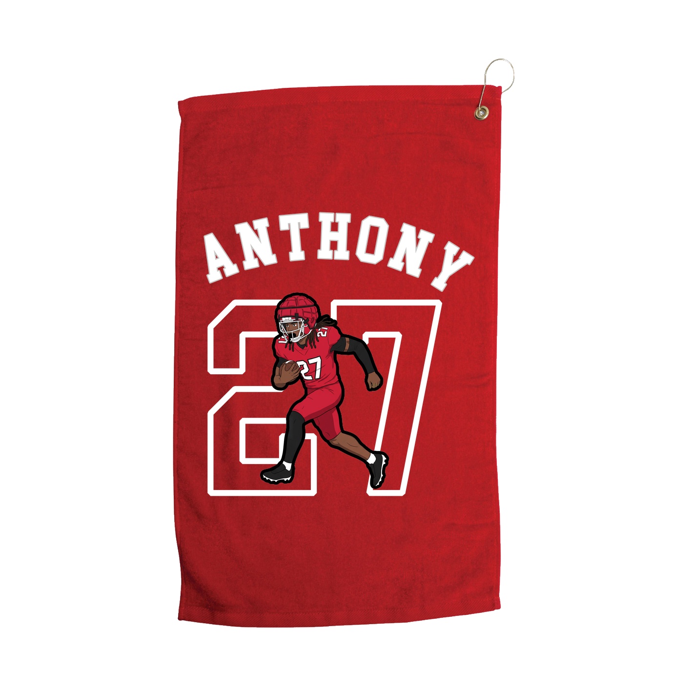 Golf Towel — Shirsey Arch in Red
