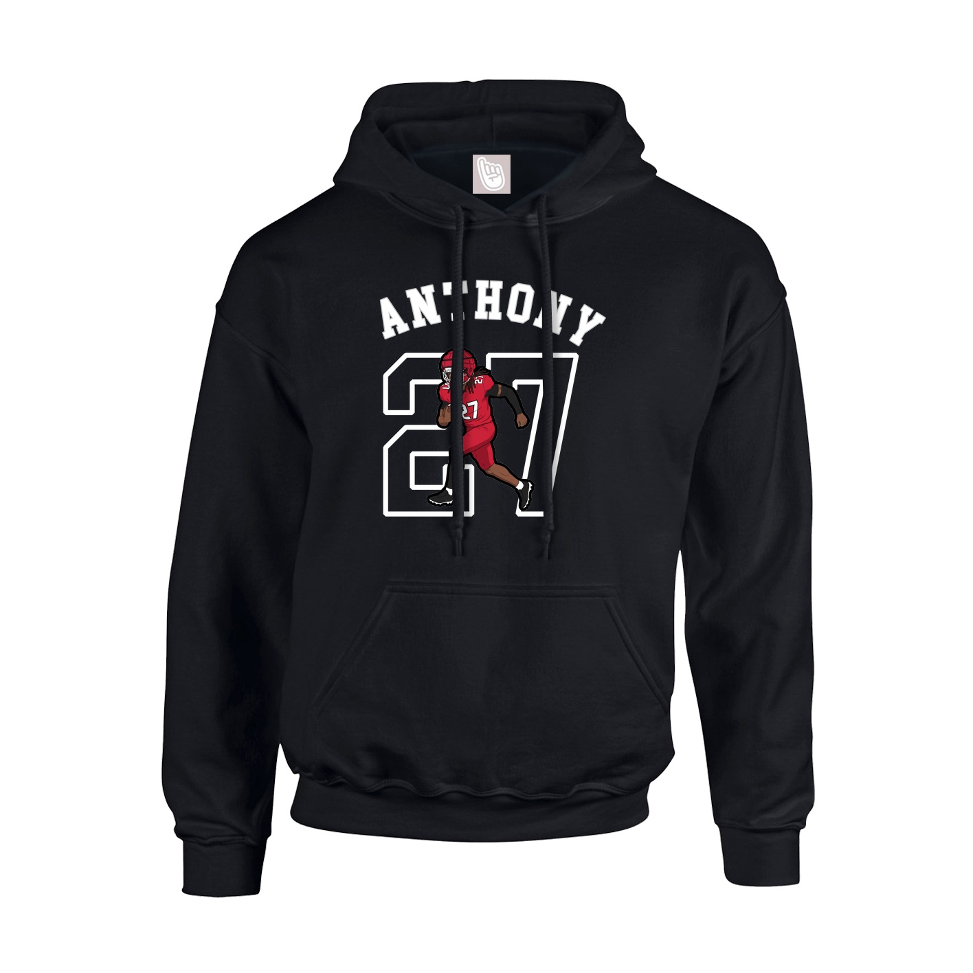 Hoodie — Shirsey Arch in Black