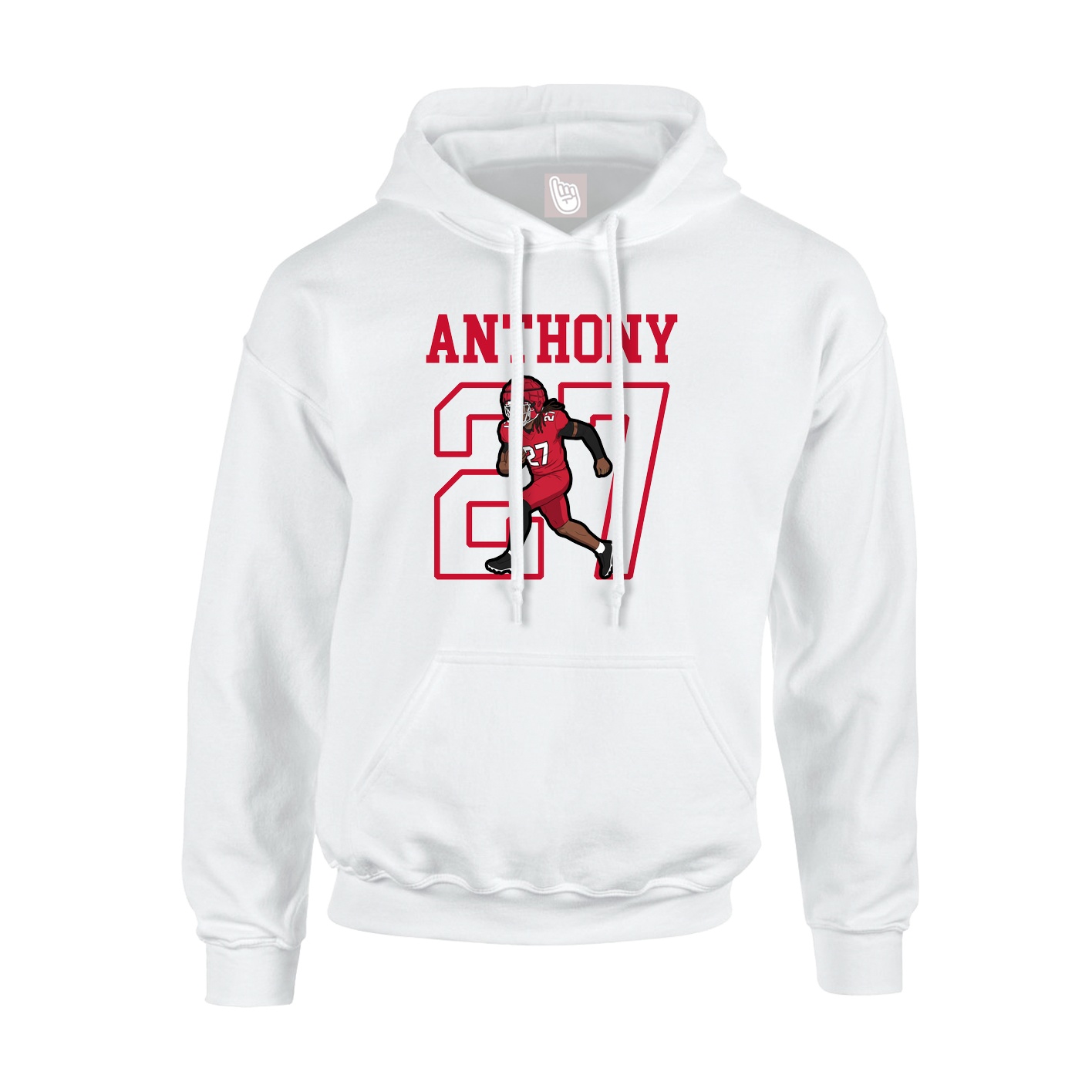 Youth Hoodie — Shirsey in White