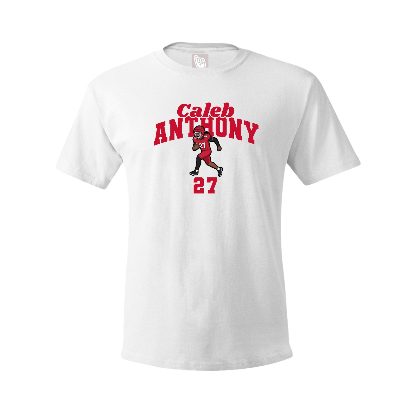 Youth Tee — Signature Arch in White
