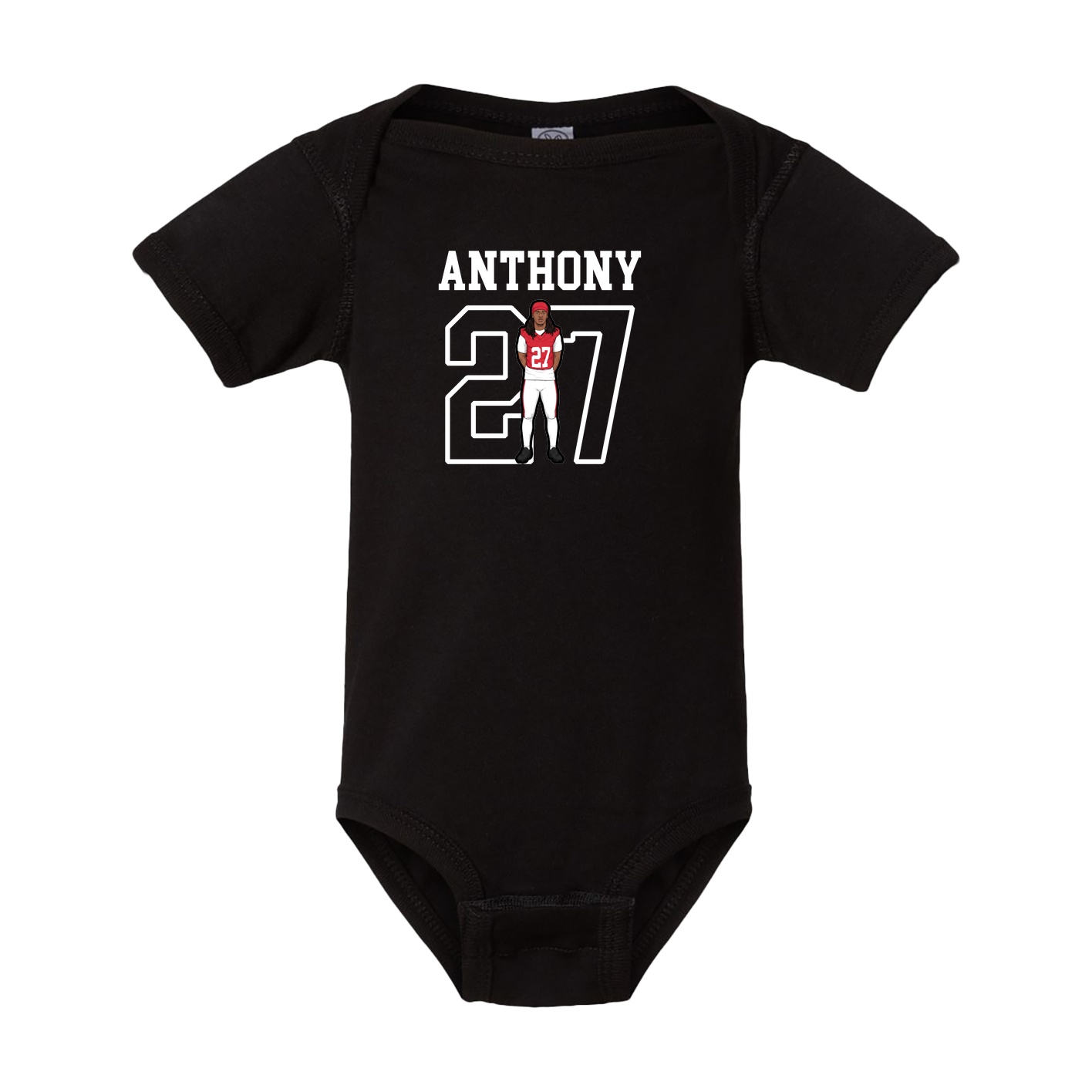Baby Onesie — Shirsey in Black