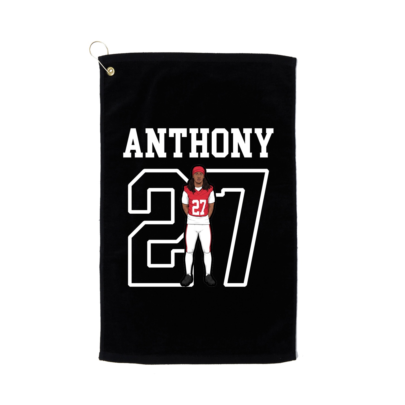Golf Towel — Shirsey in Black