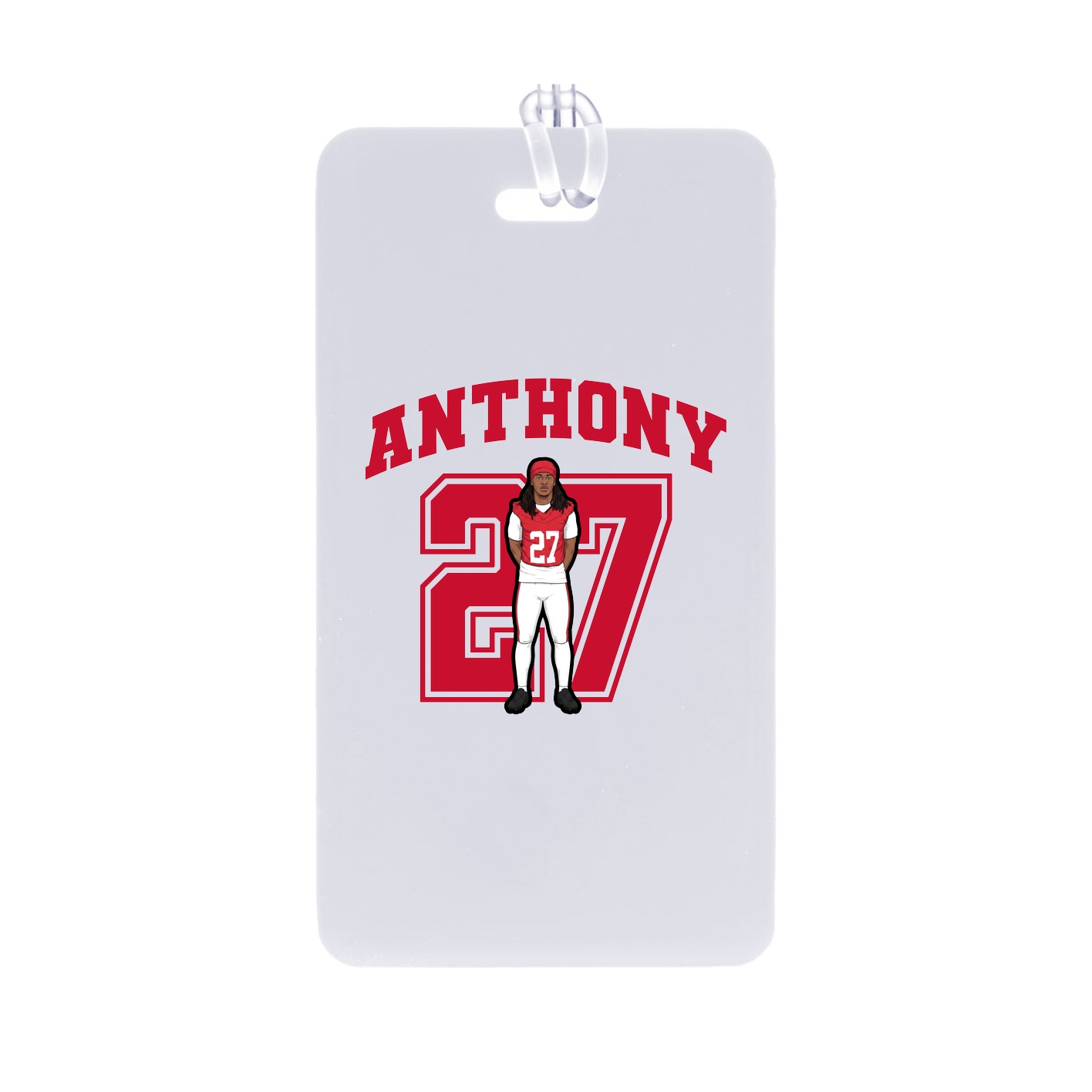 Bag Tag — Number in Classic