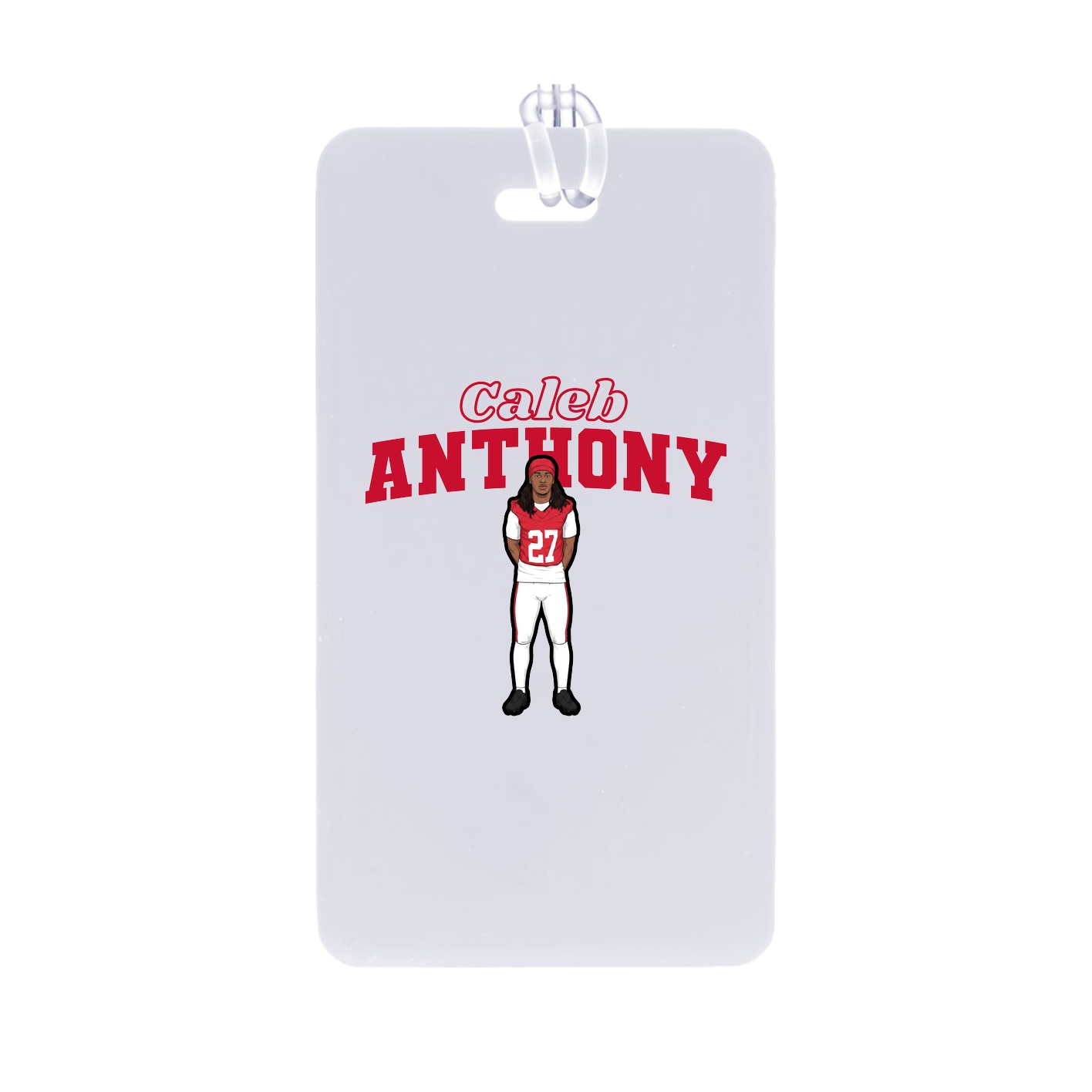 Bag Tag — Name Arch in Classic