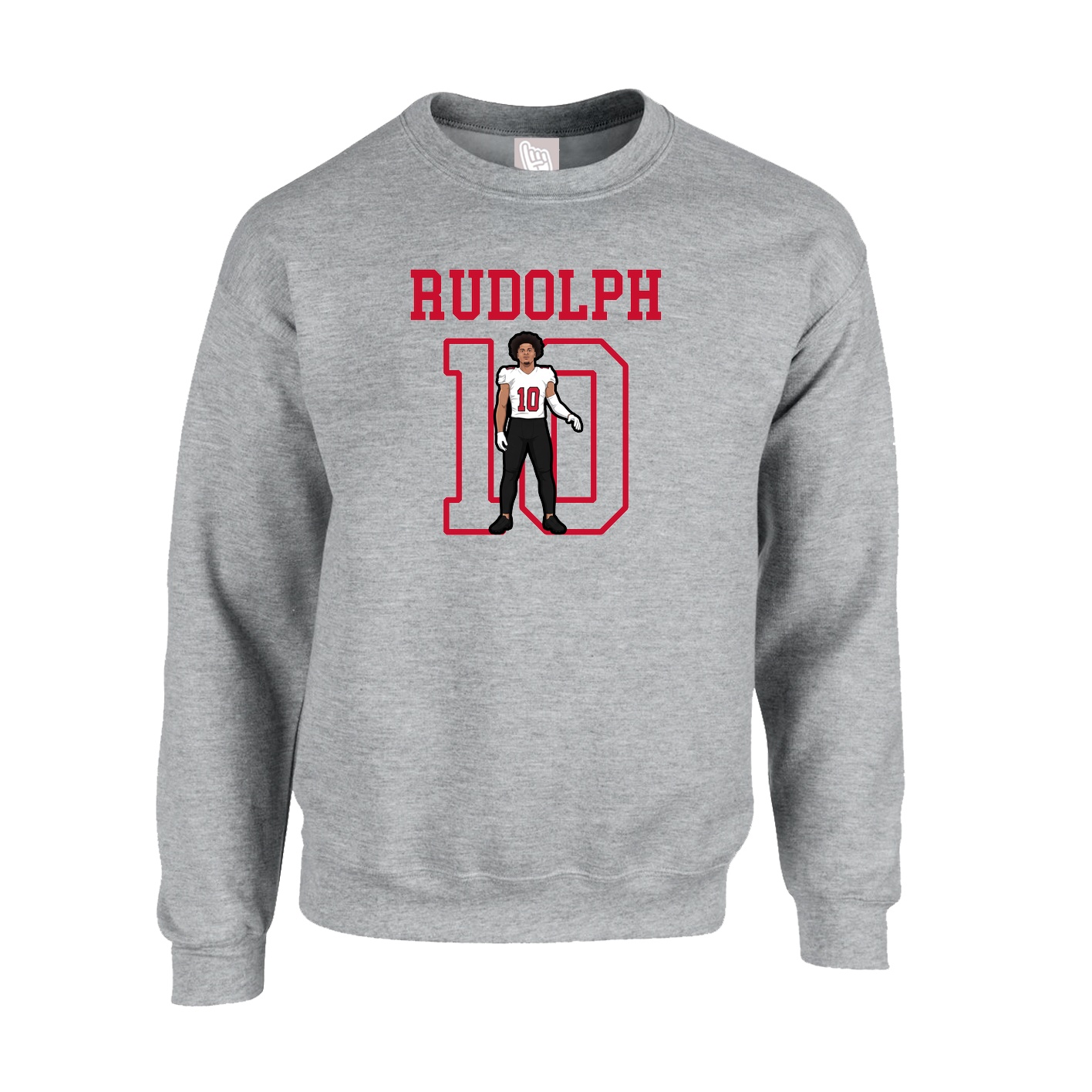 Fleece Crew — Shirsey in Grey