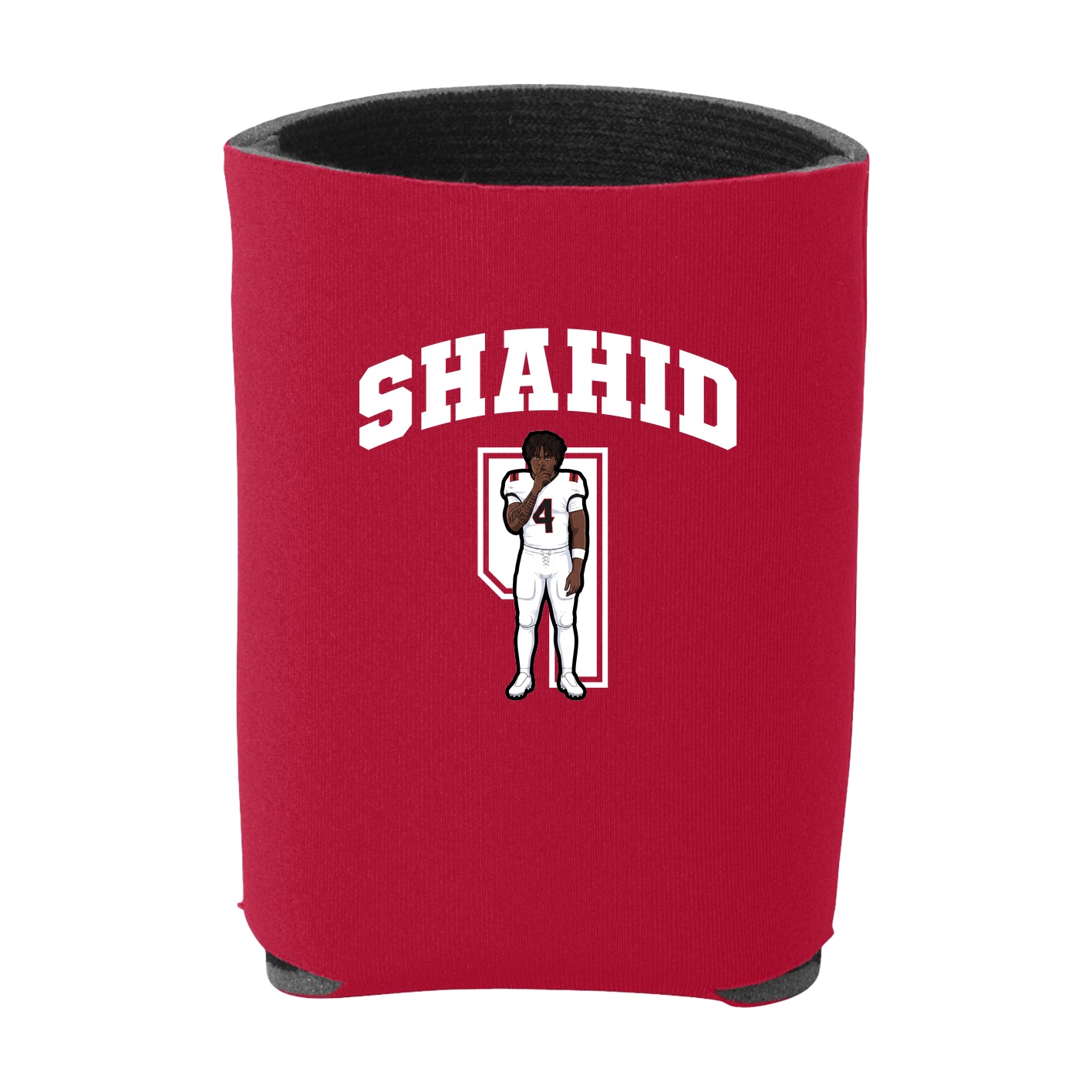 Can Holder — Number in Red