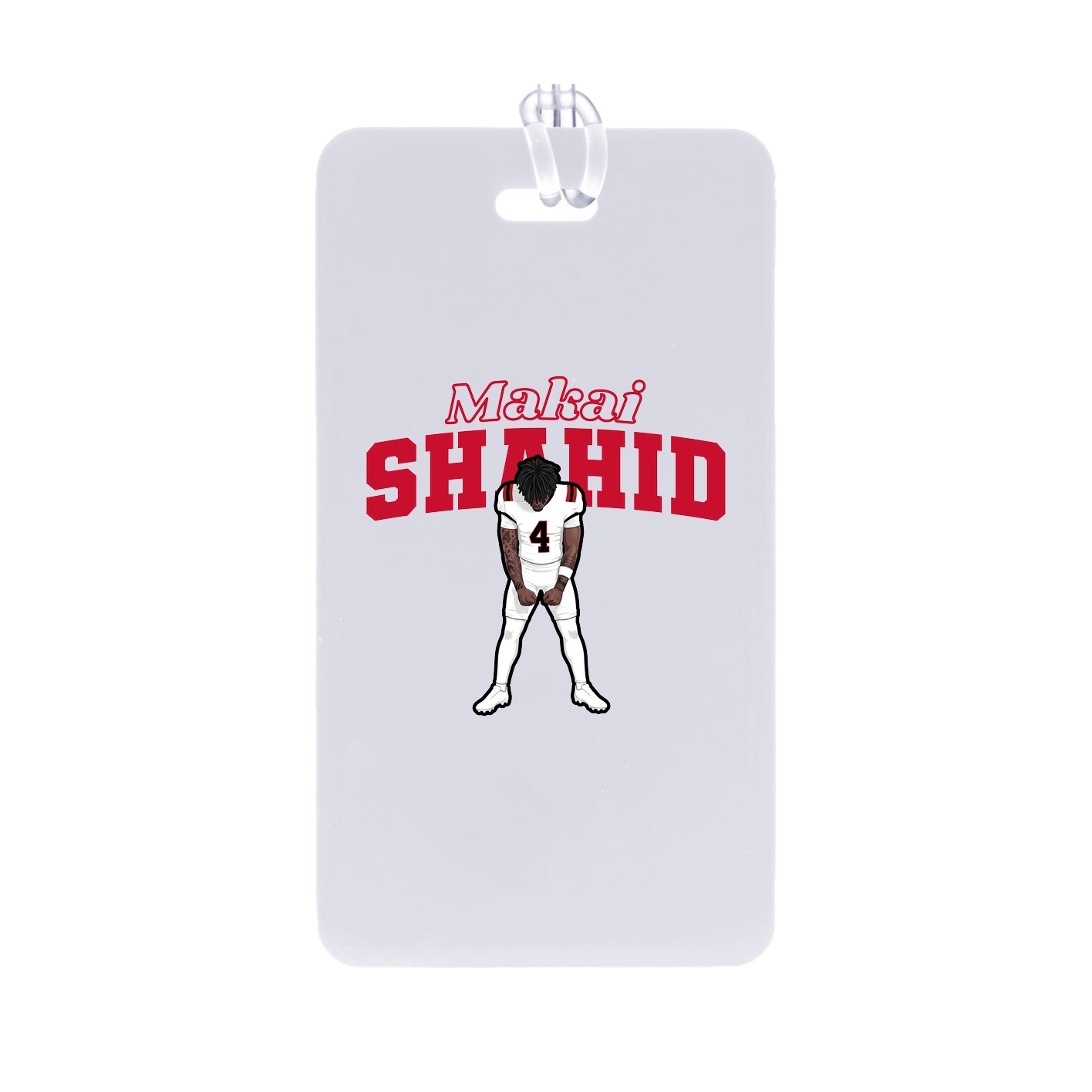 Bag Tag — Name Arch in Classic