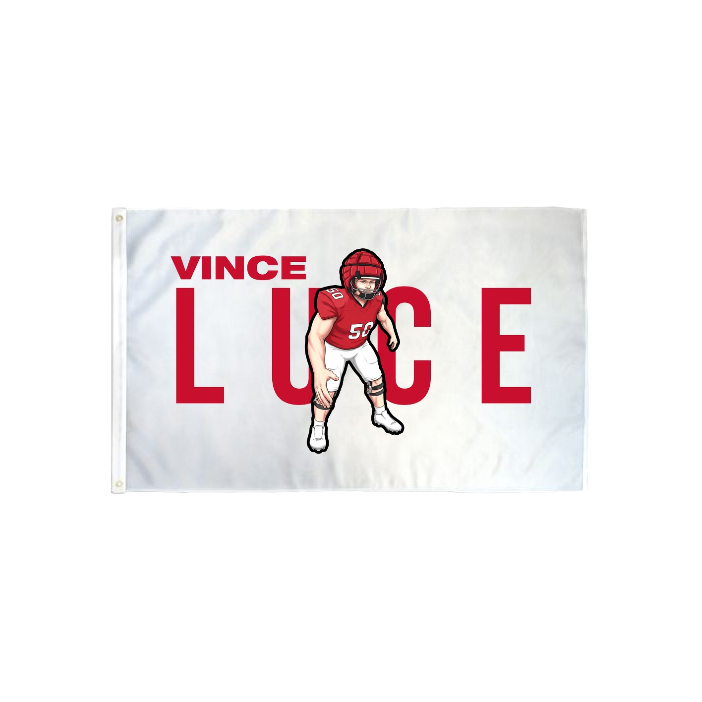 3x5 Flag — Player Name in Classic