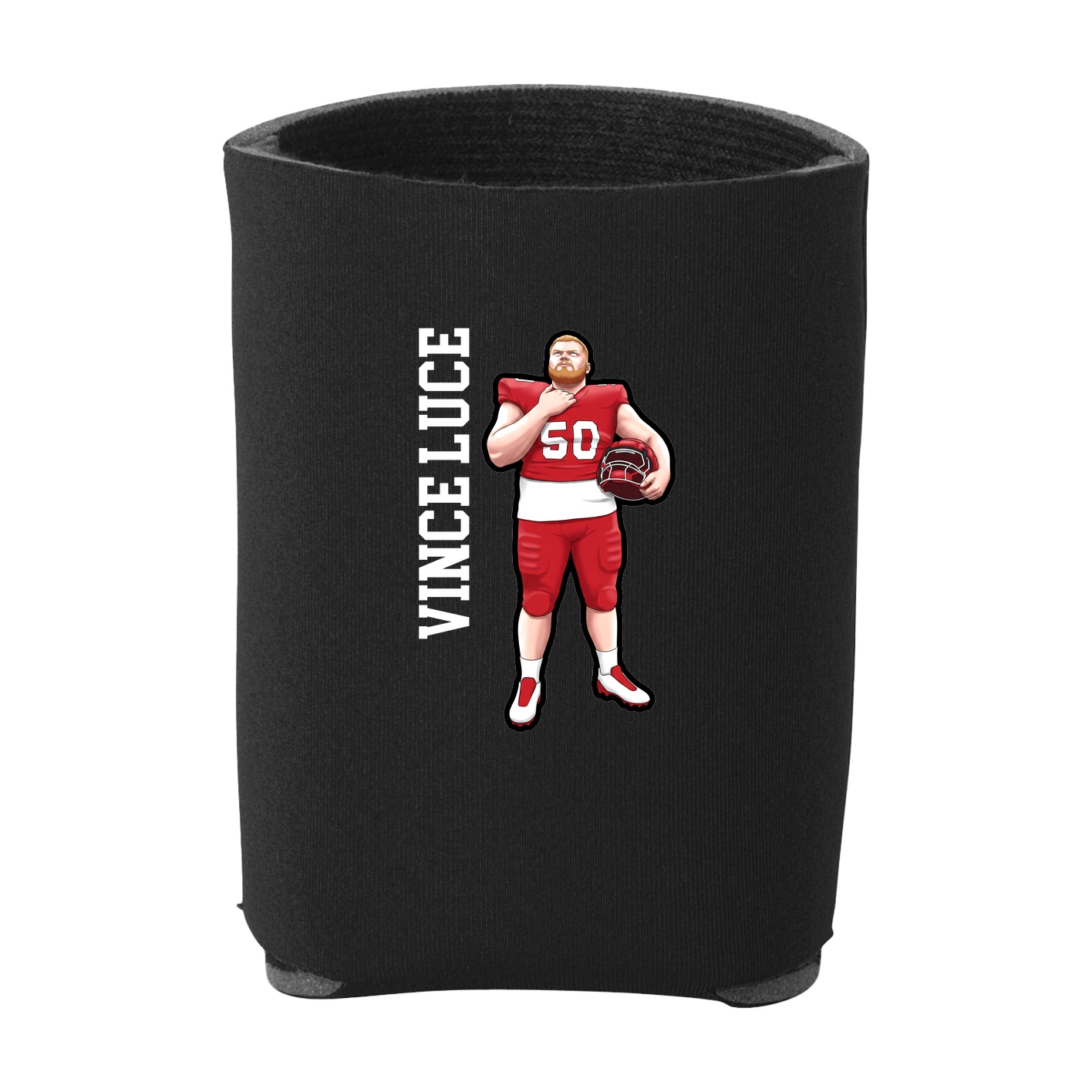 Can Holder — Name Vertical in Black