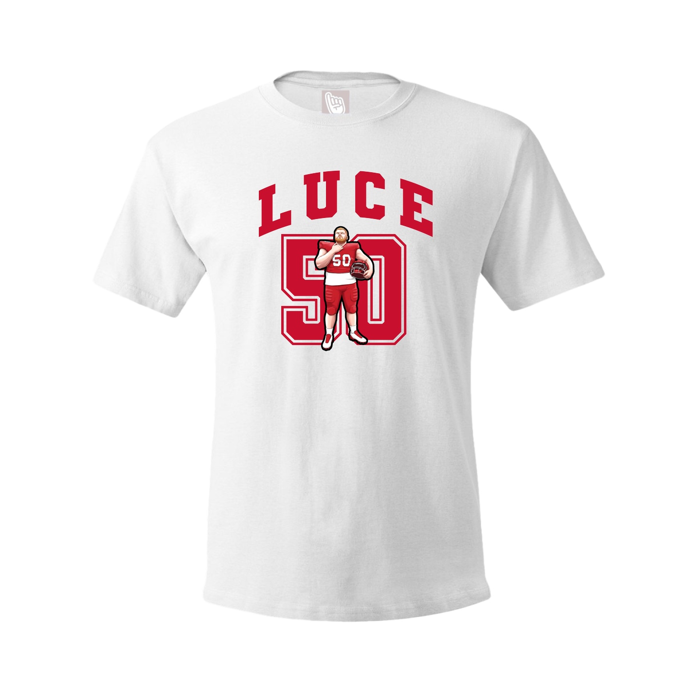 Tee — Number in White
