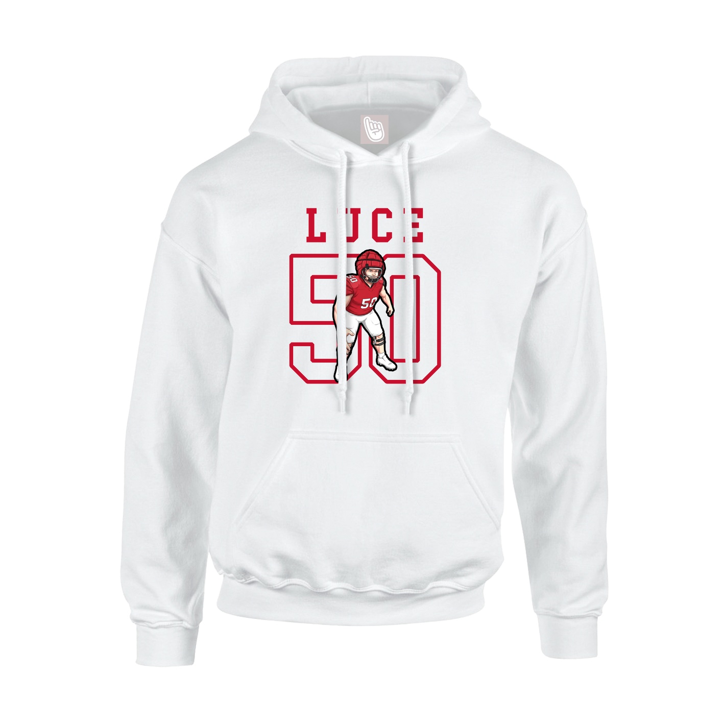 Youth Hoodie — Shirsey in White