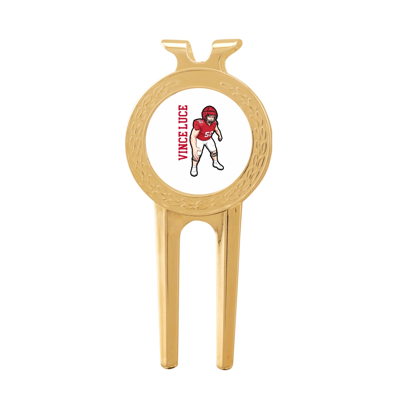Divot Tool with Ball Marker — Name Vertical in Classic