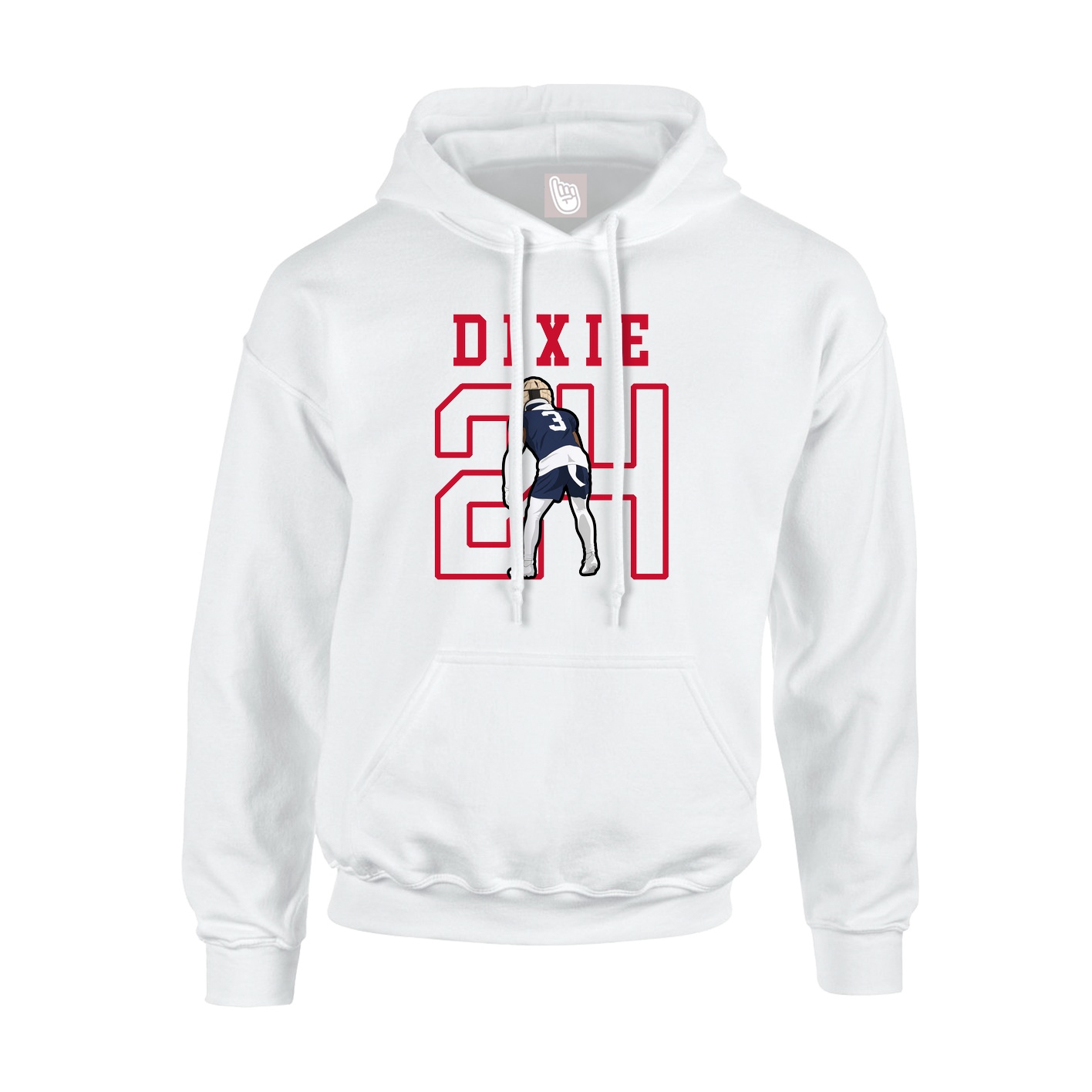 Hoodie — Shirsey in White