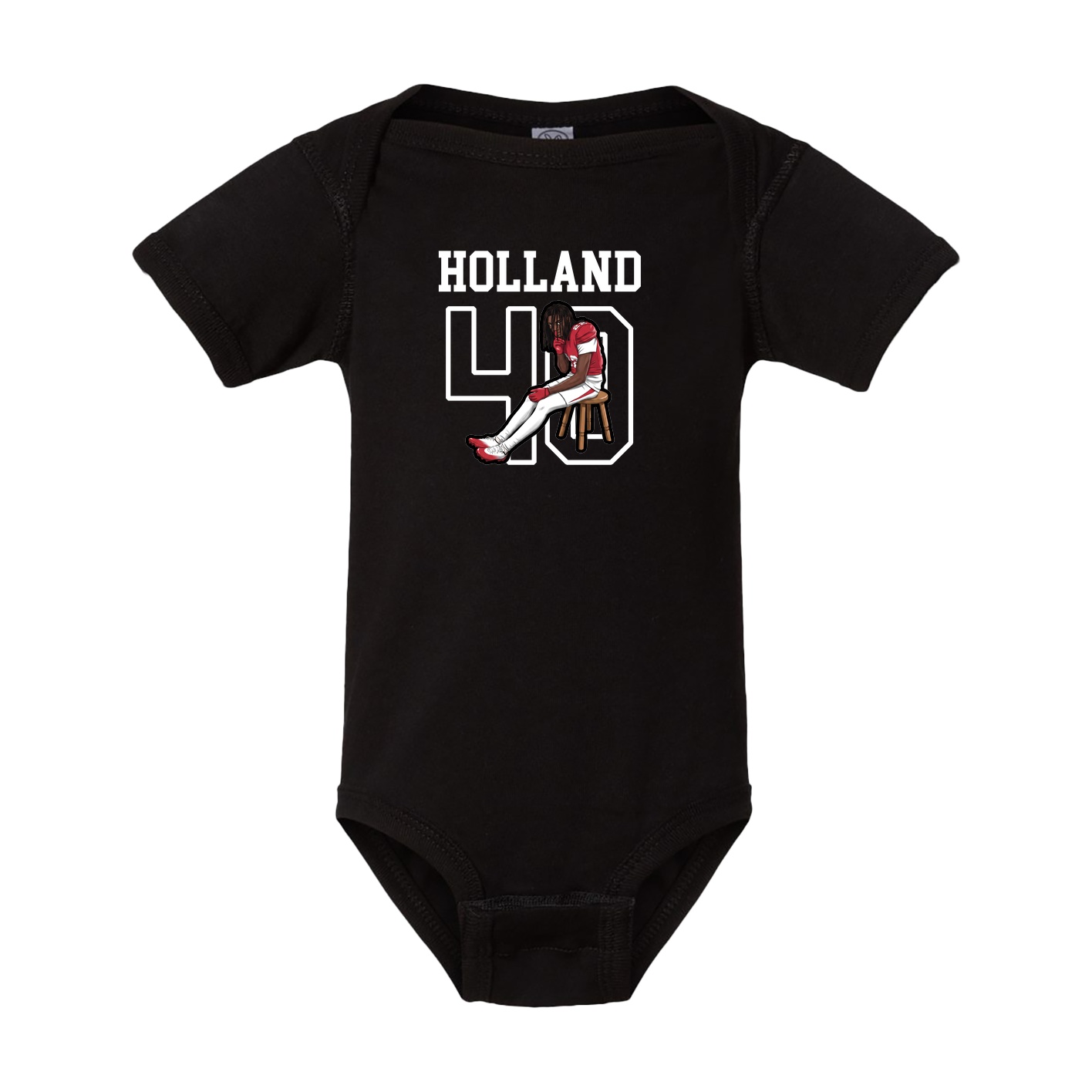 Baby Onesie — Shirsey in Black