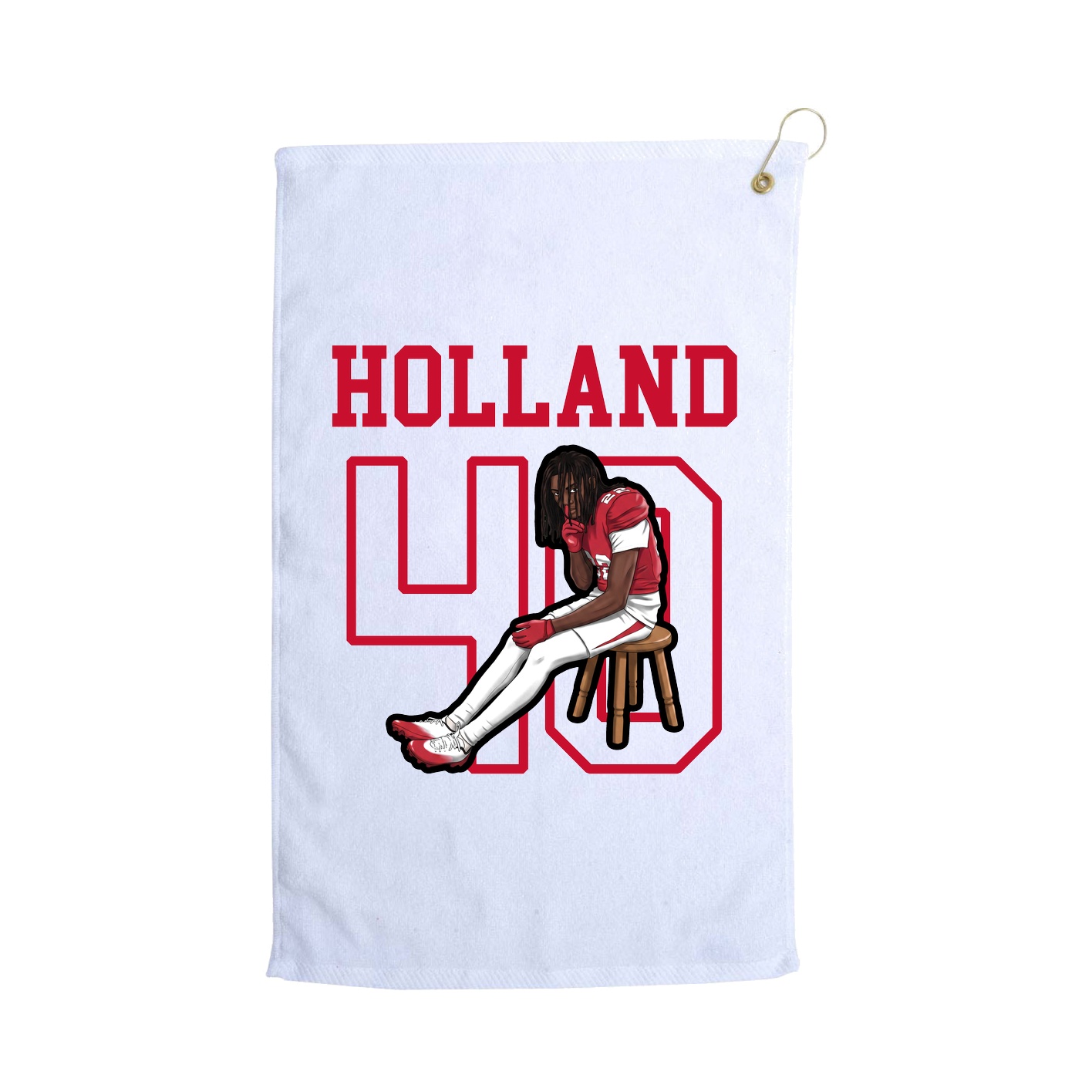 Golf Towel — Shirsey in White