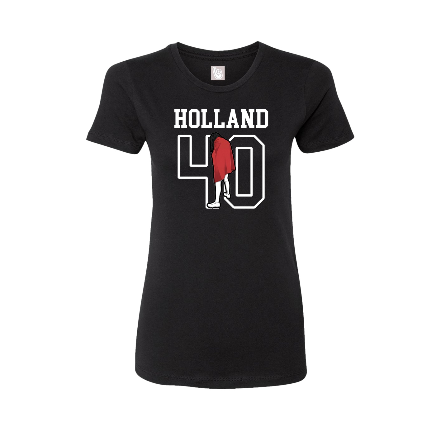 Fitted Women's Tee — Shirsey in Black