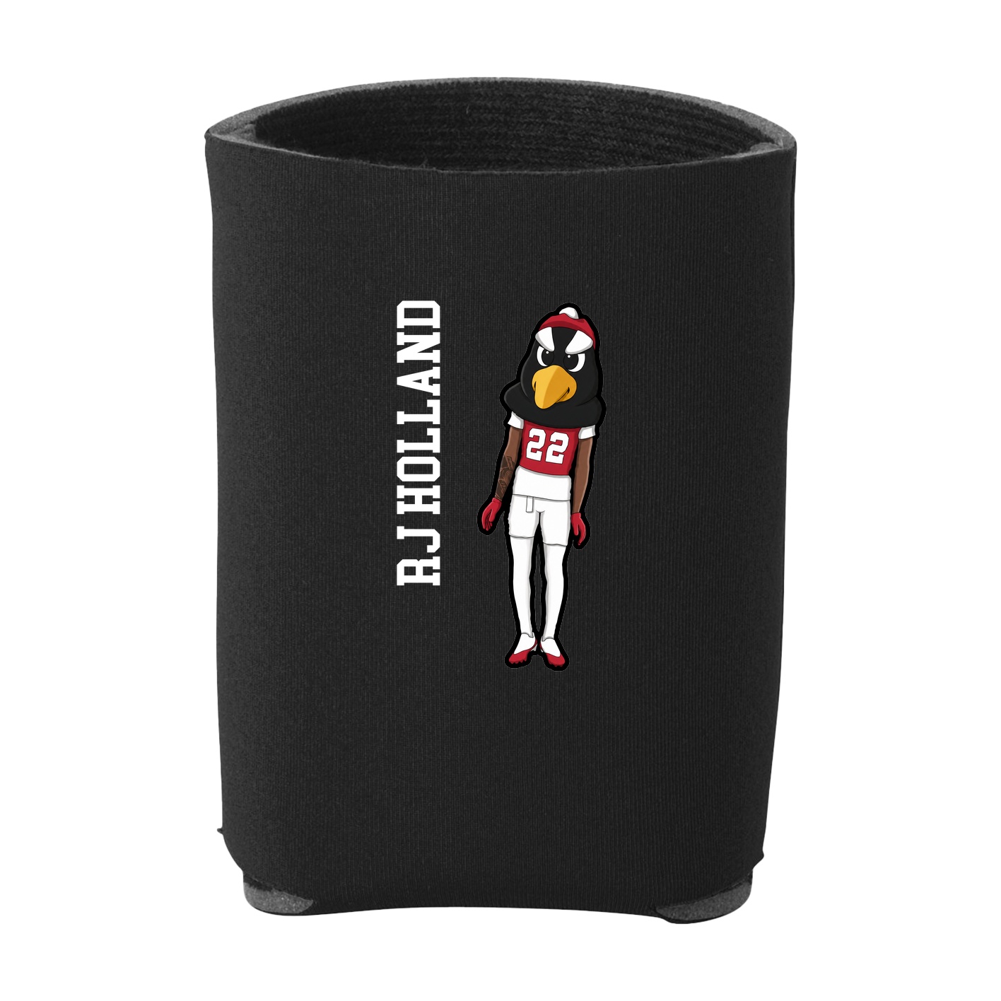 Can Holder — Name Vertical in Black