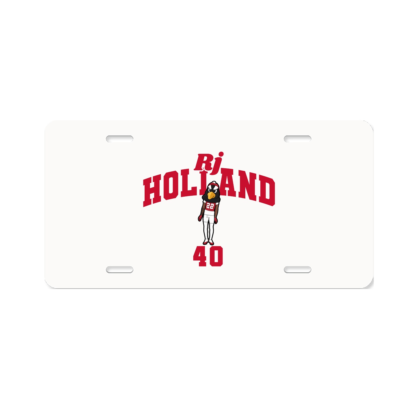 License Plate — Signature Arch in Classic