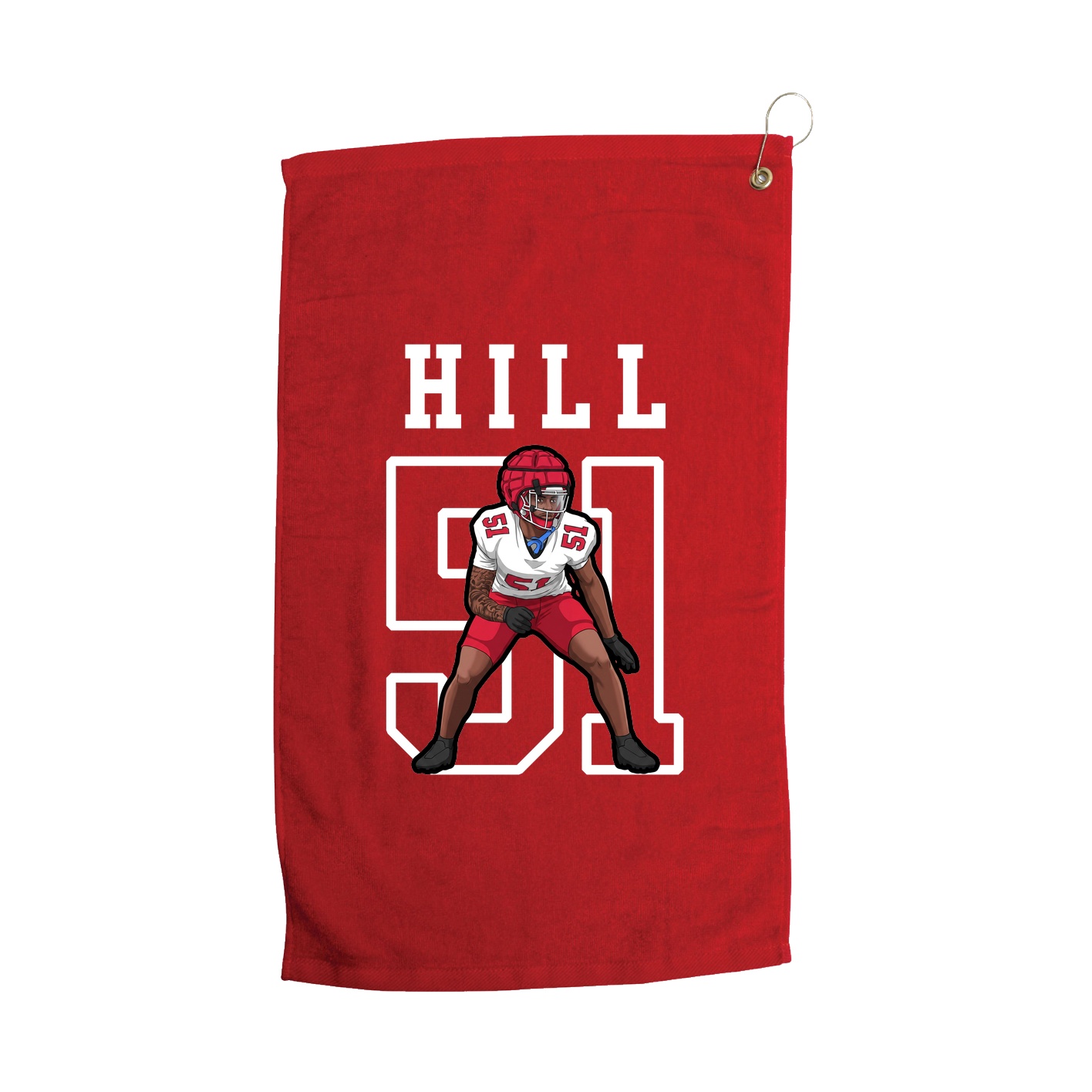 Golf Towel — Shirsey in Red