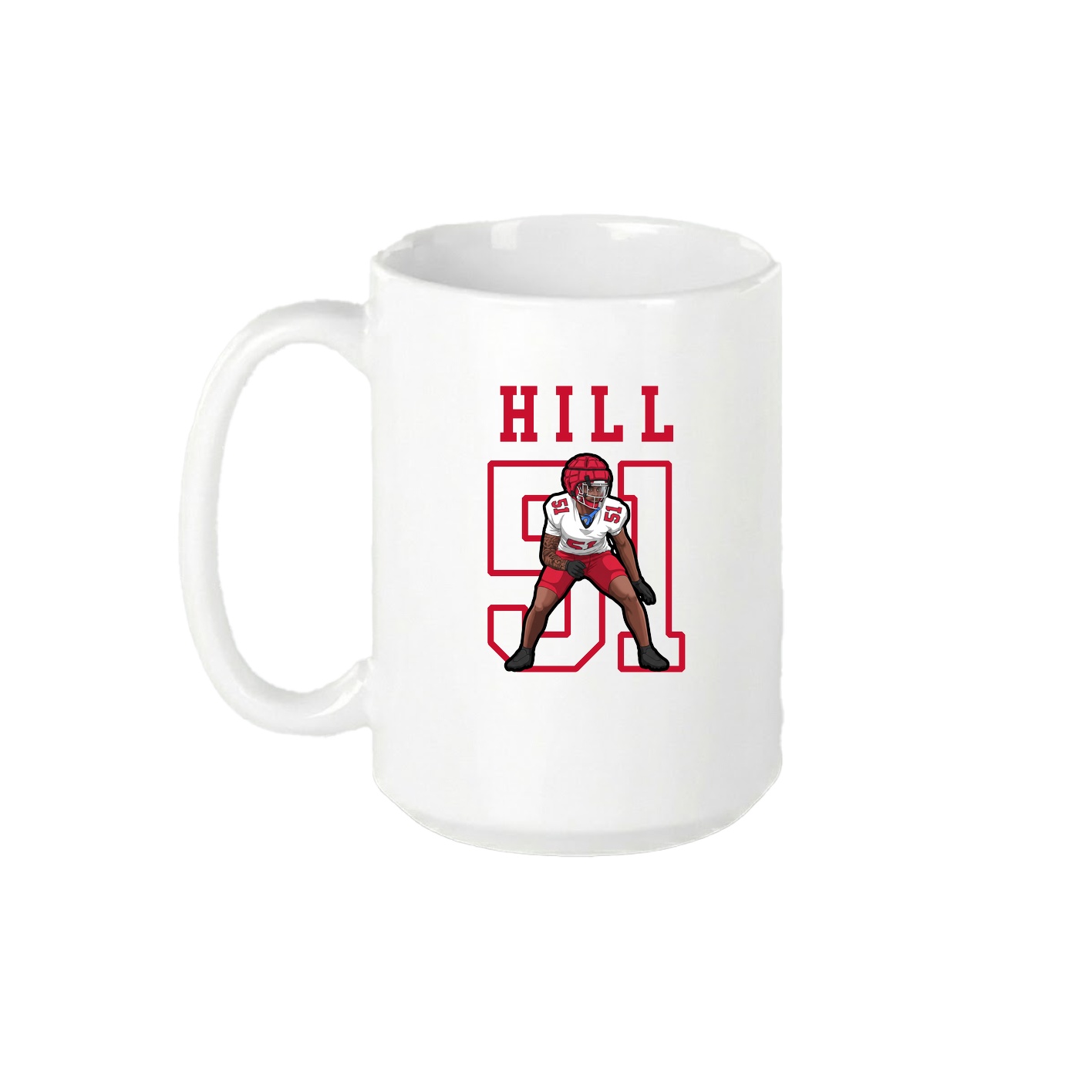 15oz Coffee Mug — Shirsey in White