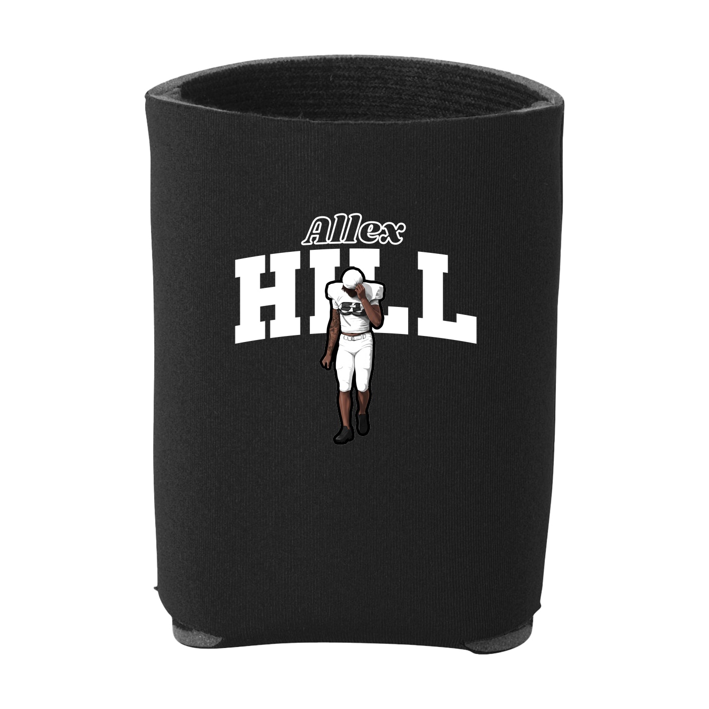Can Holder — Name Arch in Black