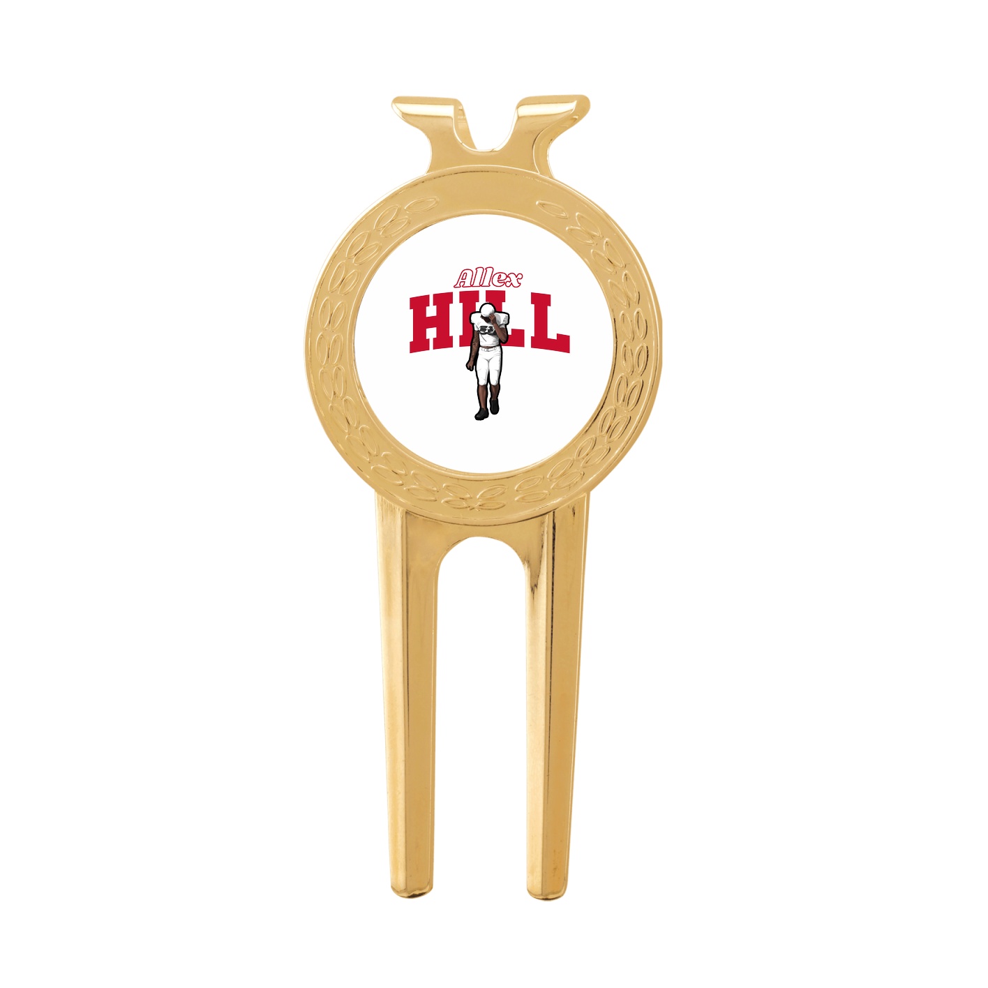 Divot Tool with Ball Marker — Name Arch in Classic