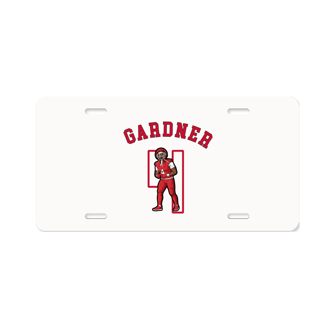 License Plate — Shirsey Arch in Classic