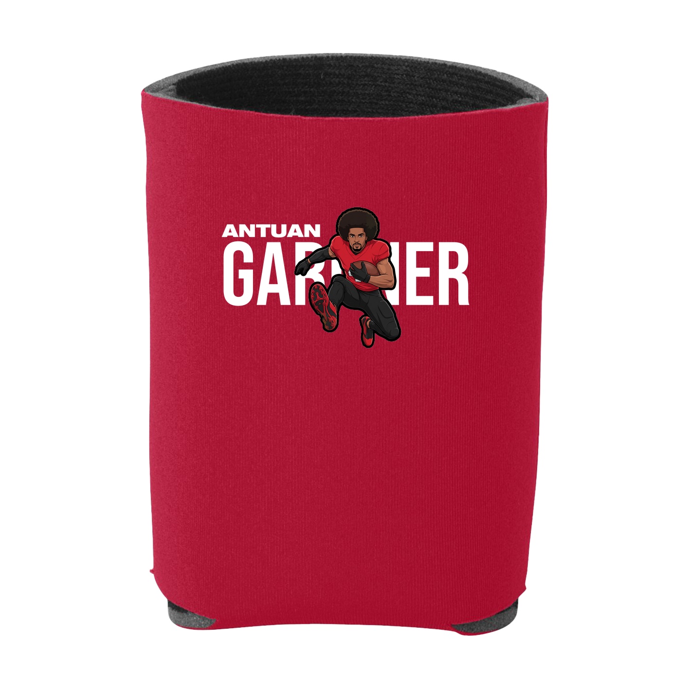 Can Holder — Player Name in Red