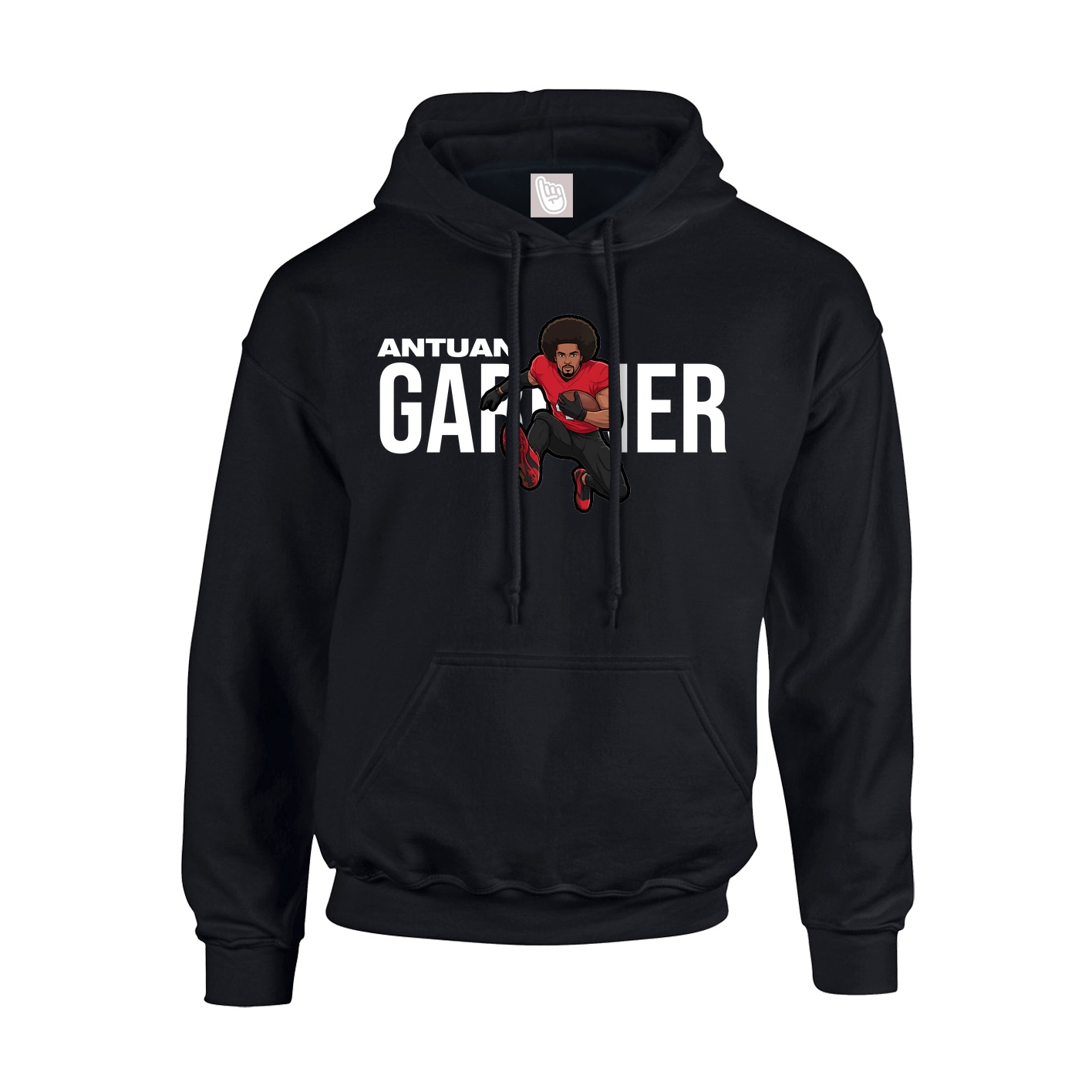 Hoodie — Player Name in Black