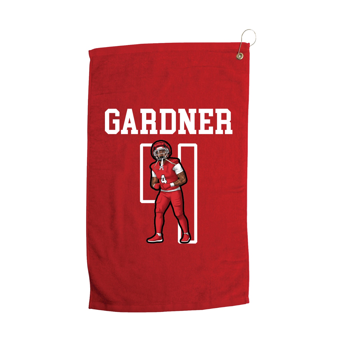 Golf Towel — Shirsey in Red