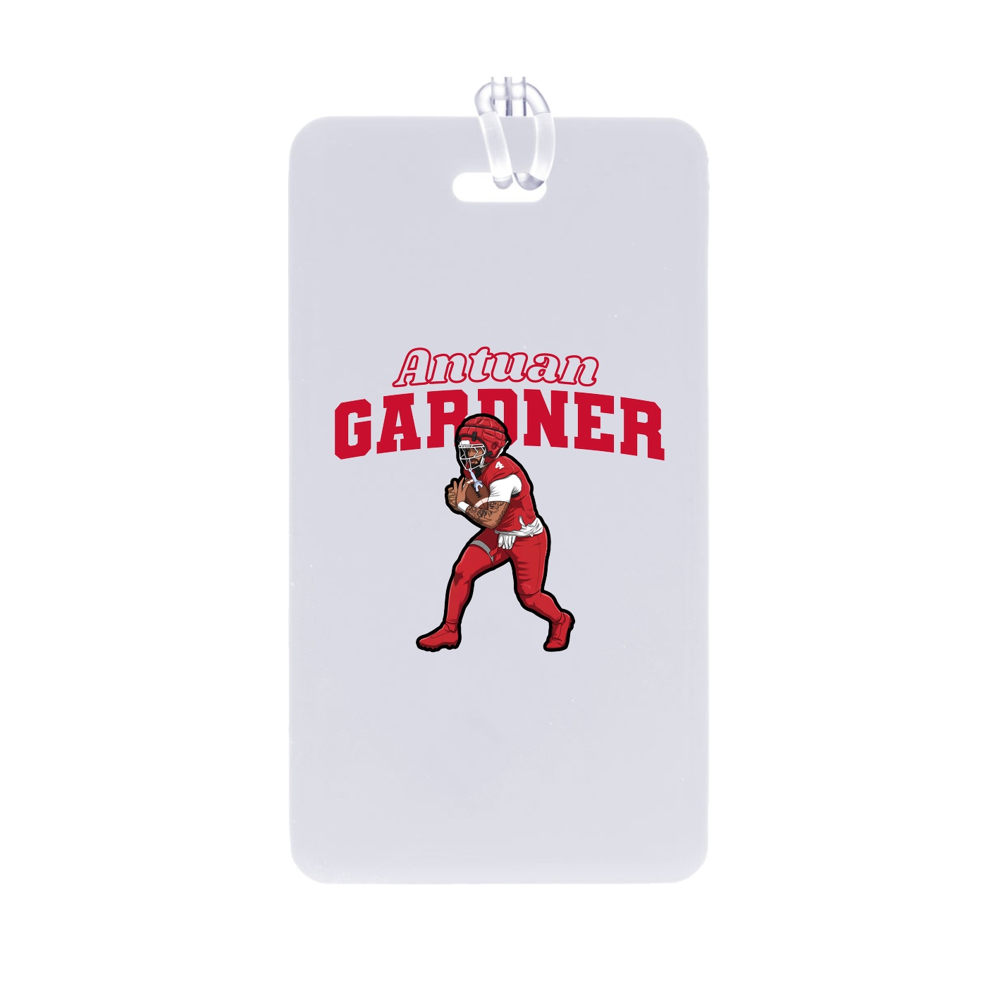 Bag Tag — Name Arch in Classic