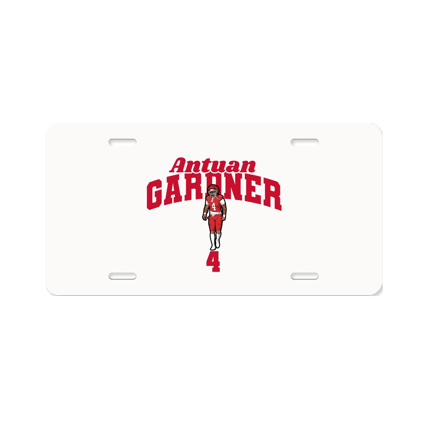 License Plate — Signature Arch in Classic