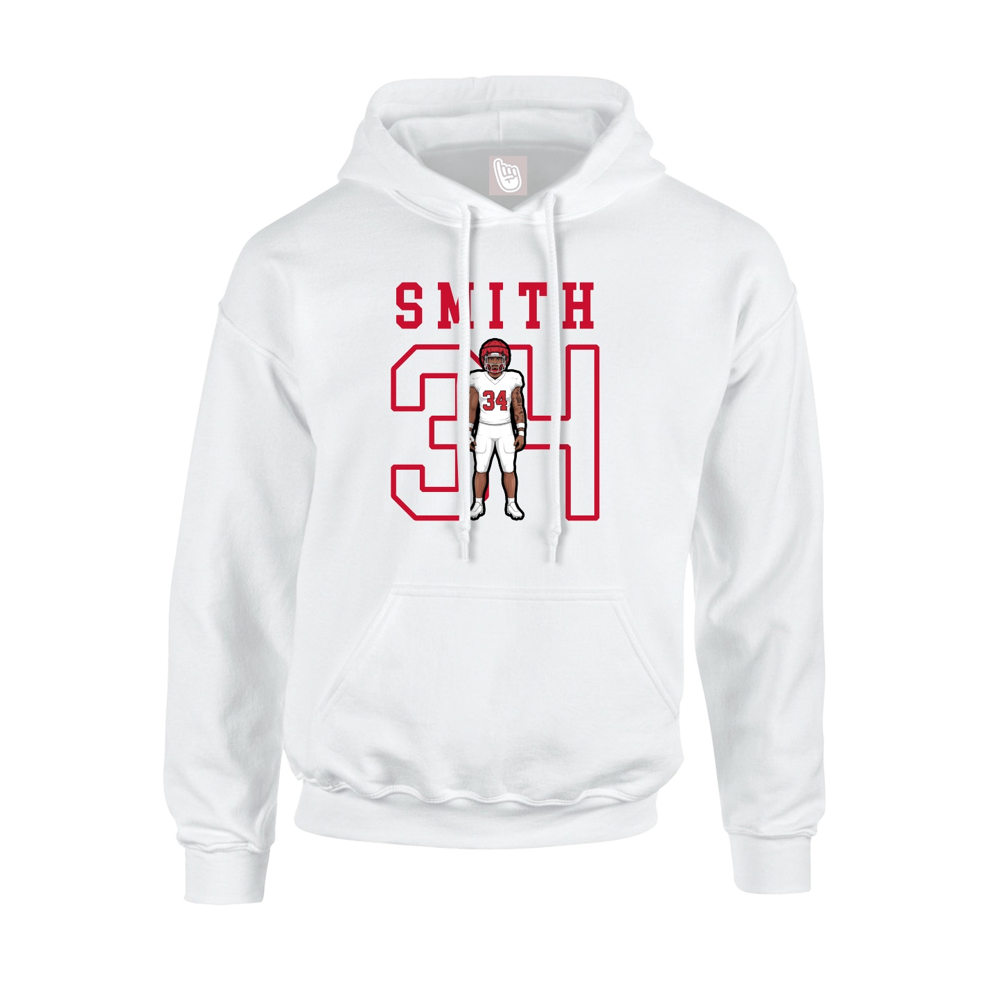 Youth Hoodie — Shirsey in White