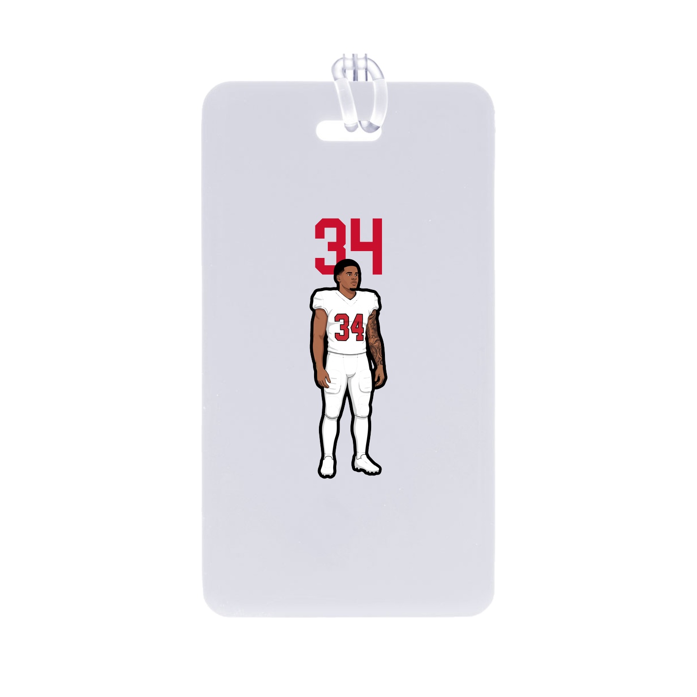 Bag Tag — Number Top in Classic