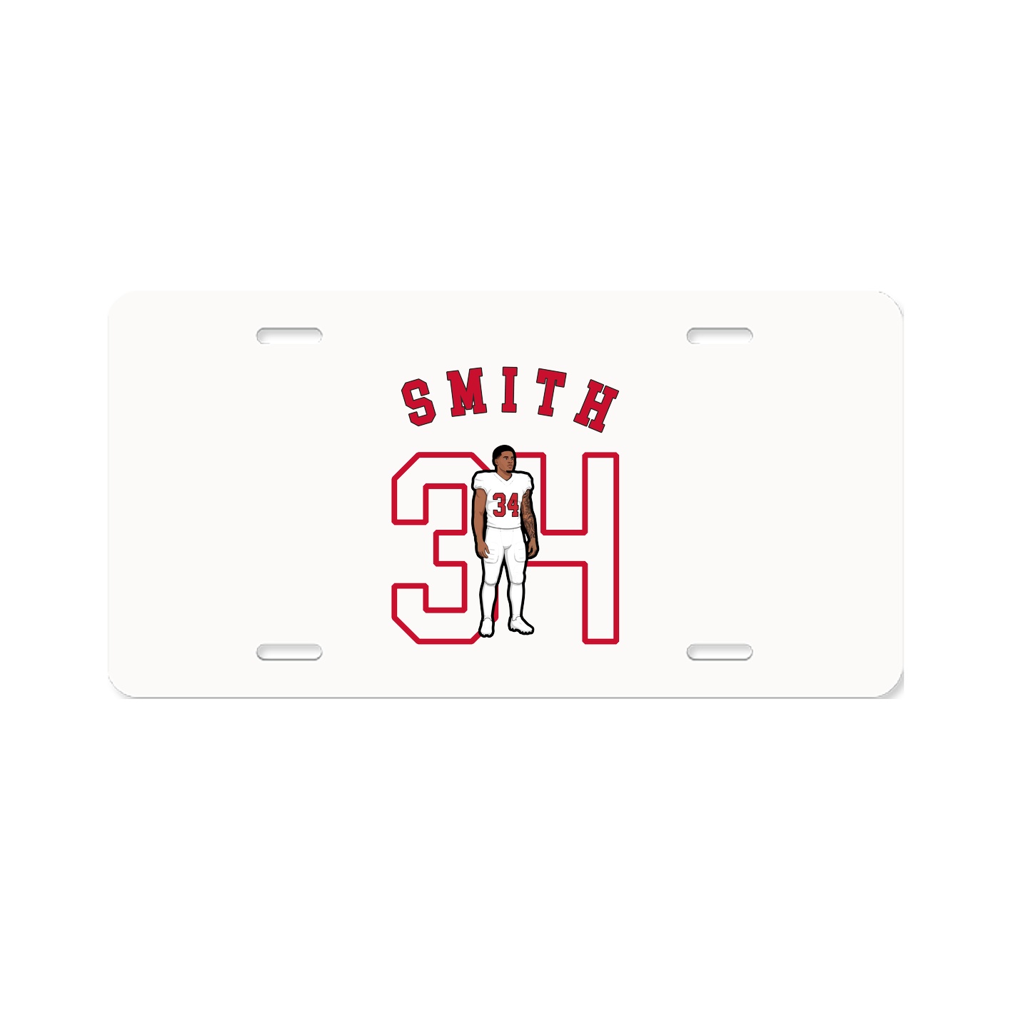 License Plate — Shirsey Arch in Classic
