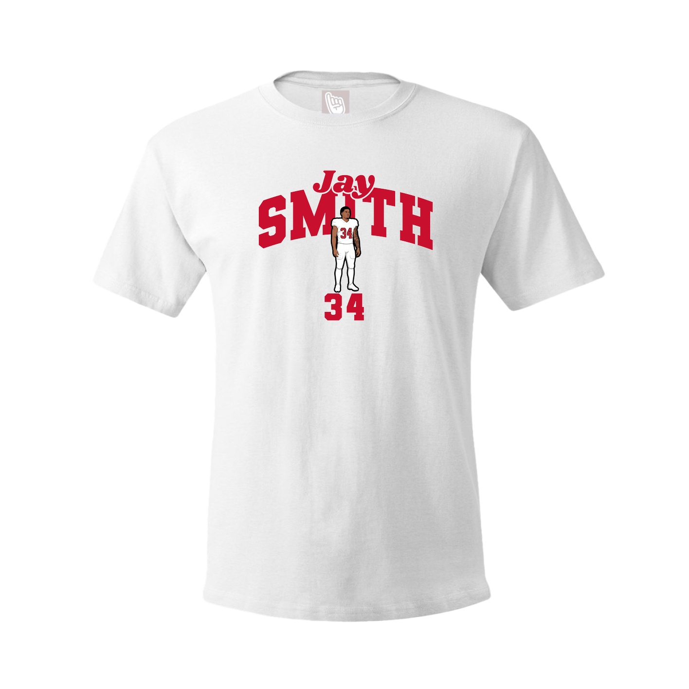Tee — Signature Arch in White