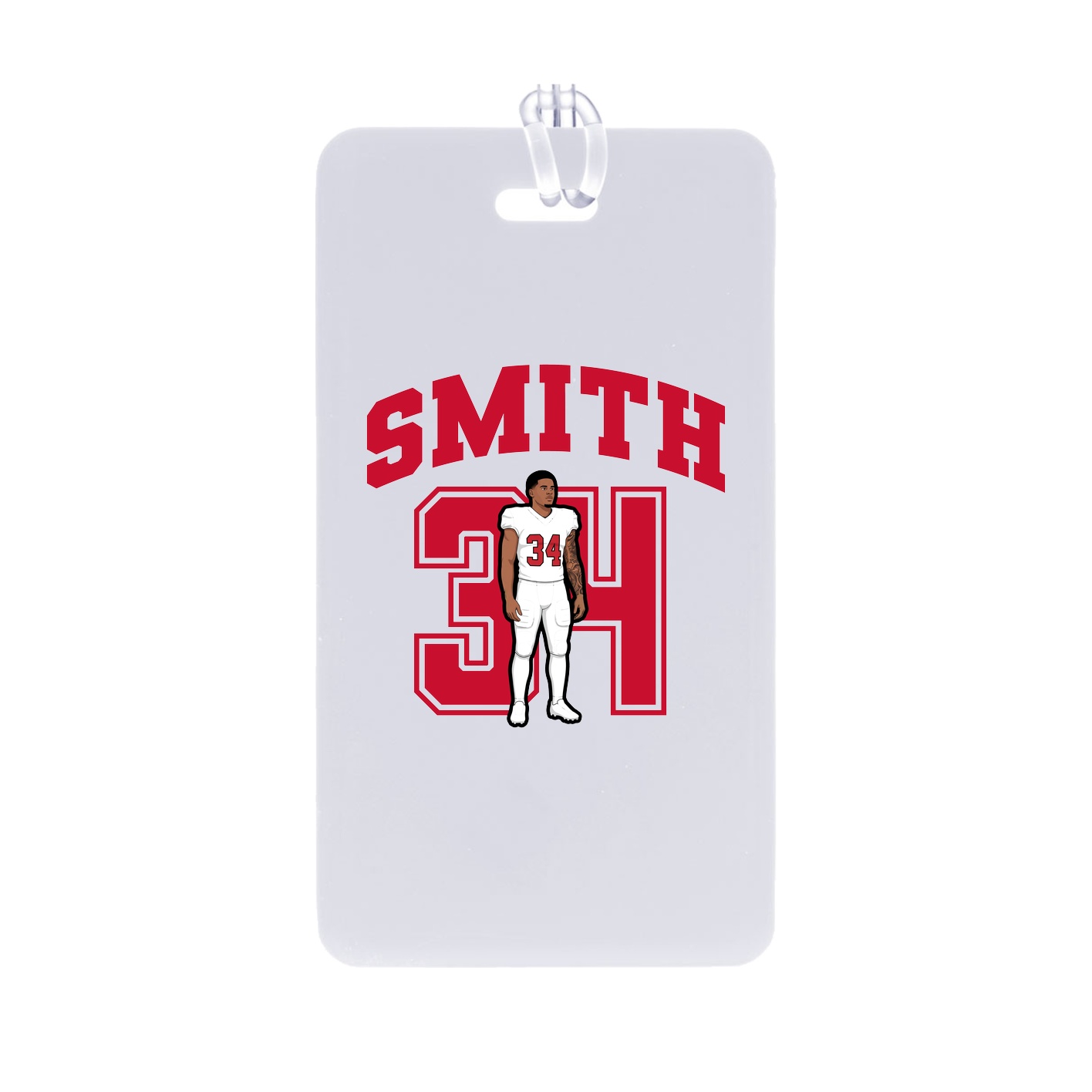 Bag Tag — Number in Classic