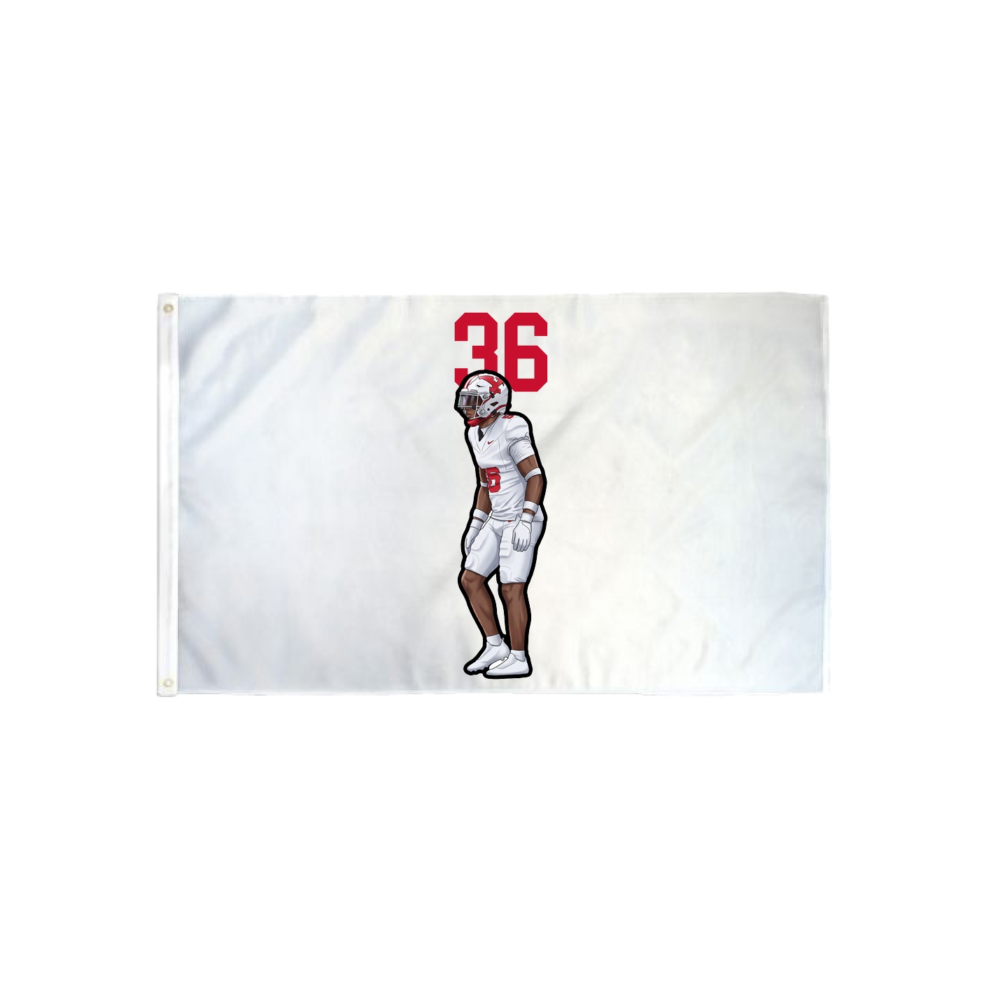 3x5 Flag — Number Top in Classic