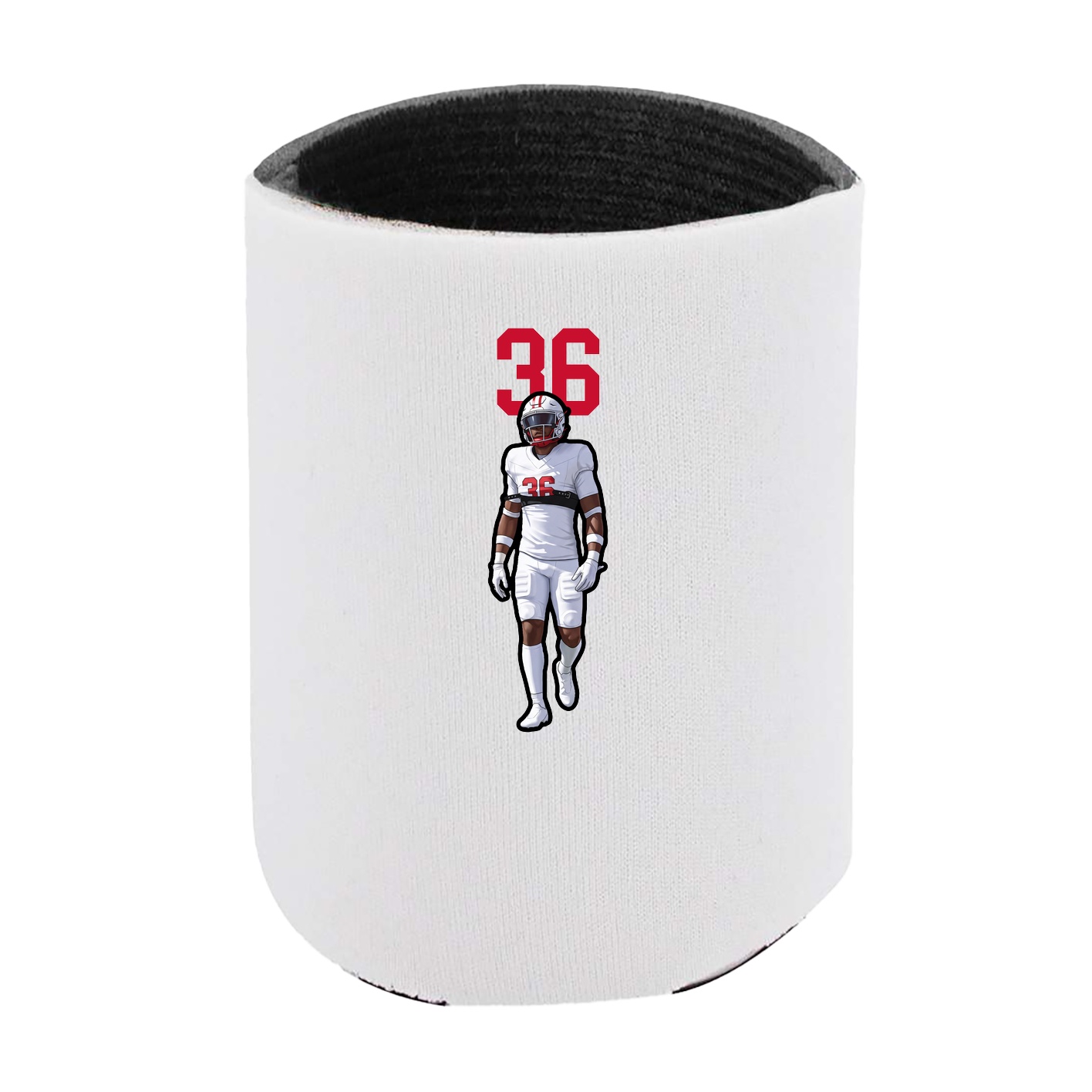 Can Holder — Number Top in White