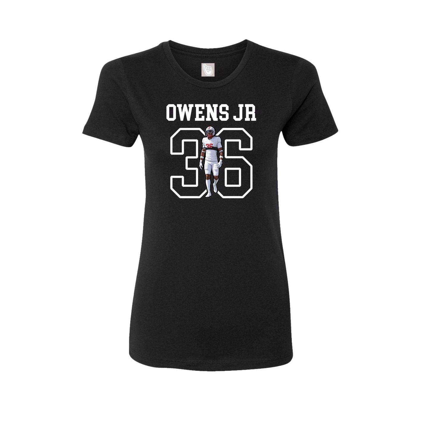 Fitted Women's Tee — Shirsey in Black