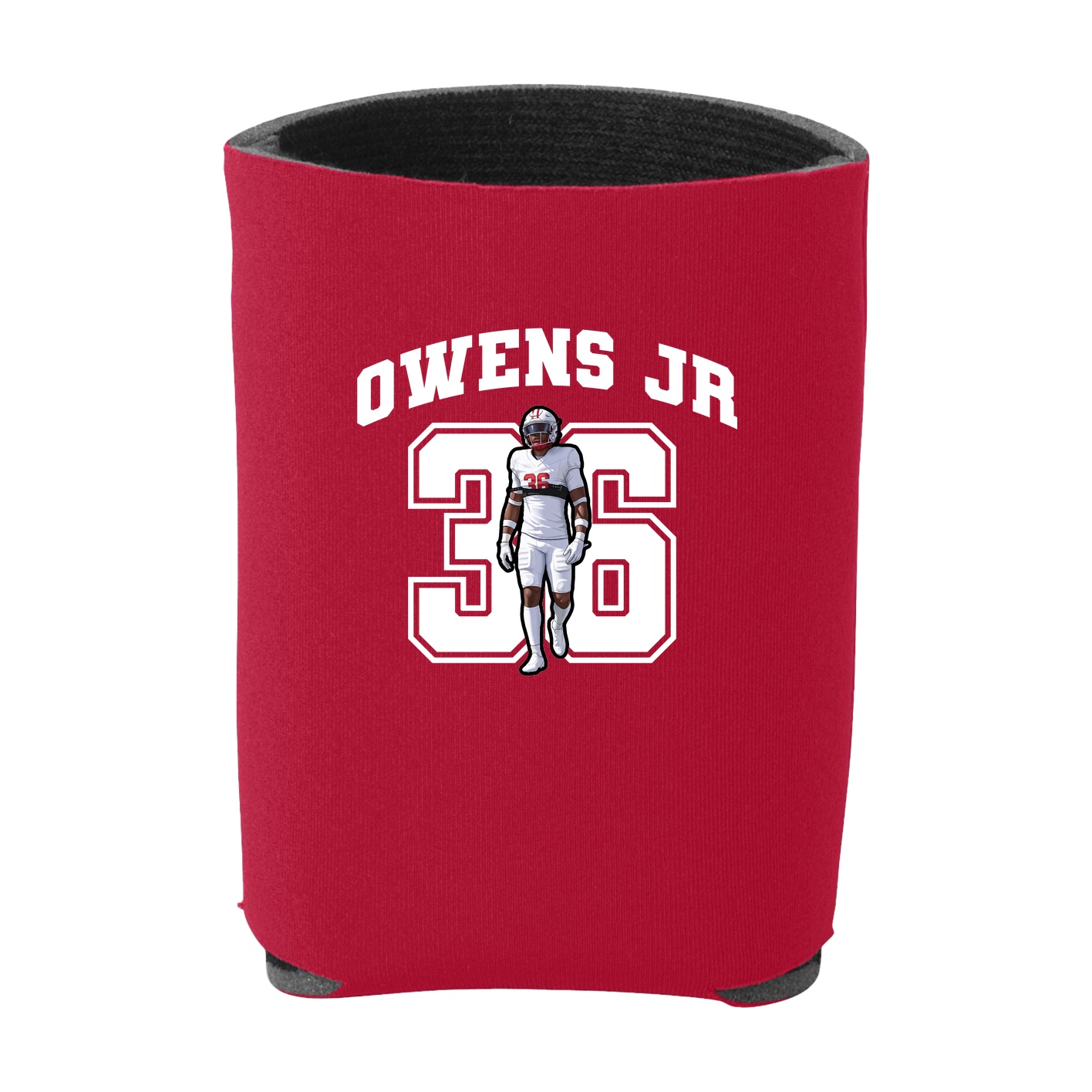 Can Holder — Number in Red