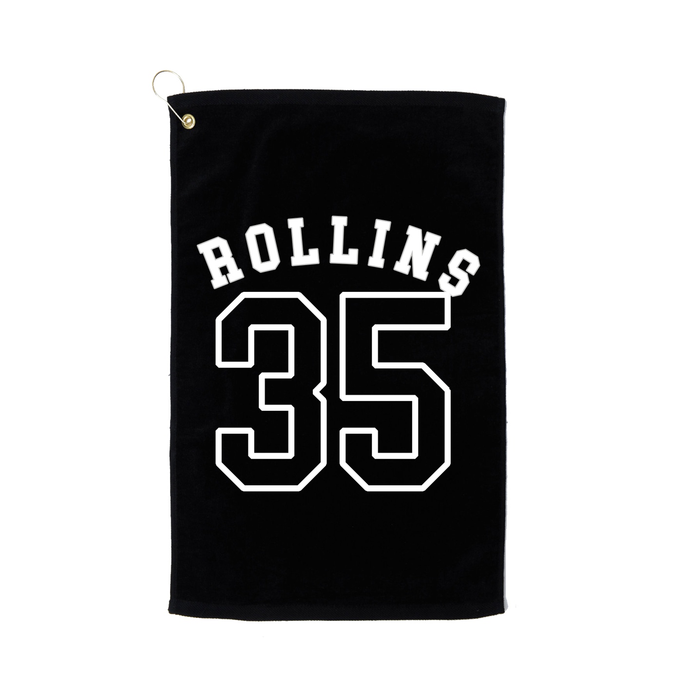 Golf Towel — Shirsey Arch in Black