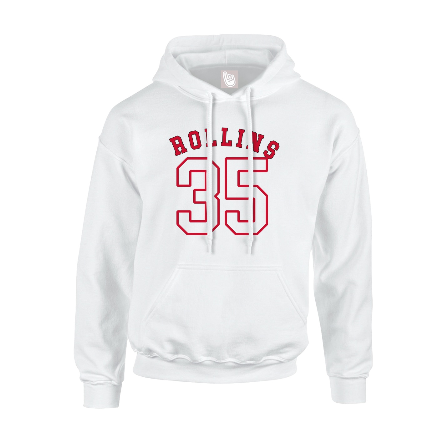 Hoodie — Shirsey Arch in White