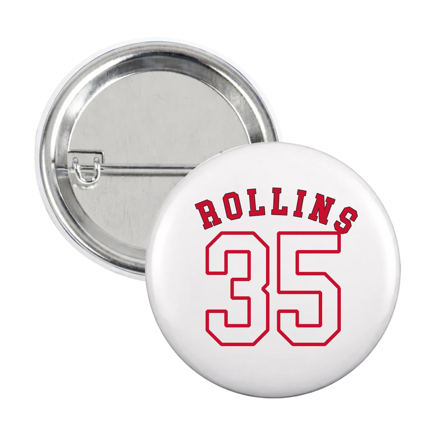 Game Day Button — Shirsey Arch in White