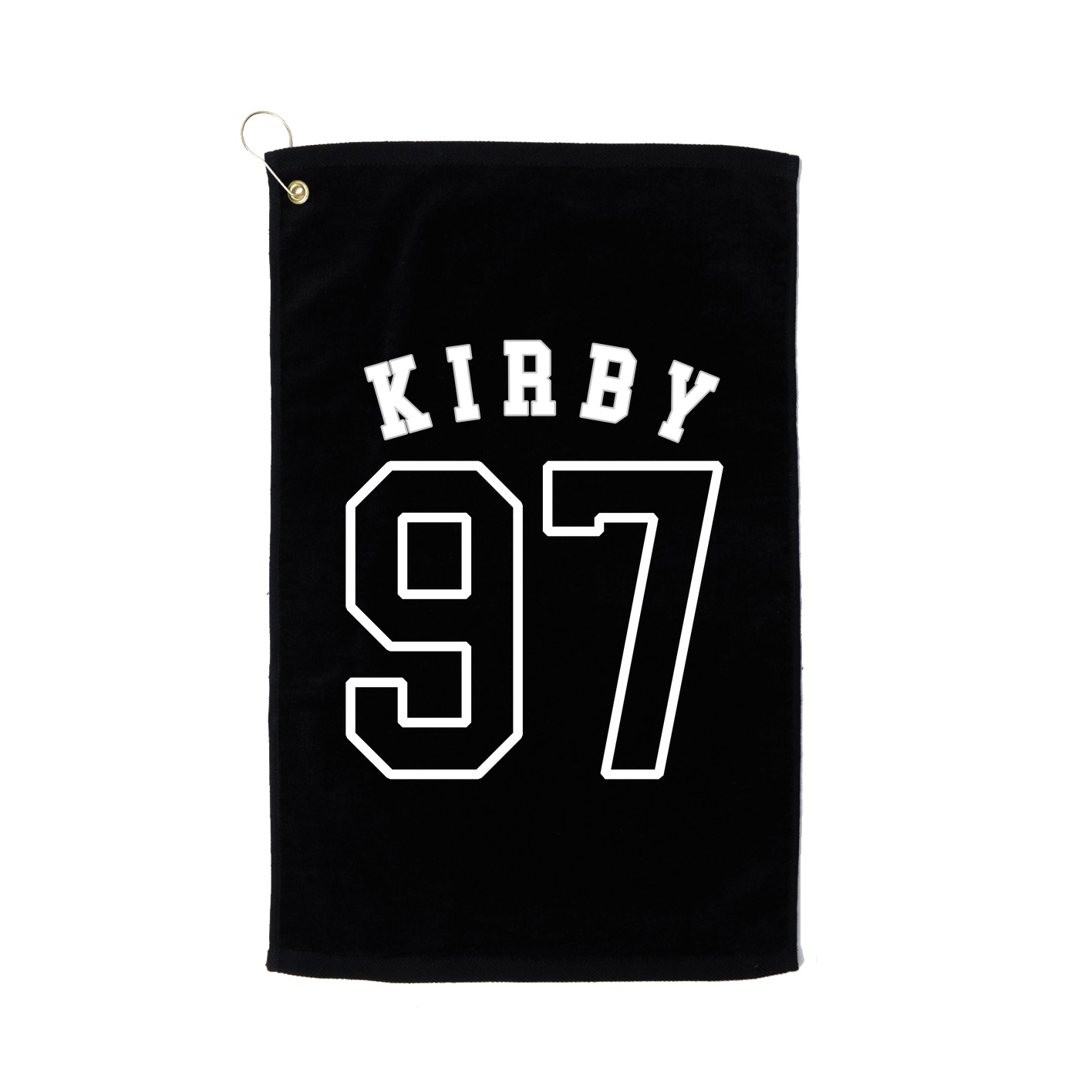 Golf Towel — Shirsey Arch in Black