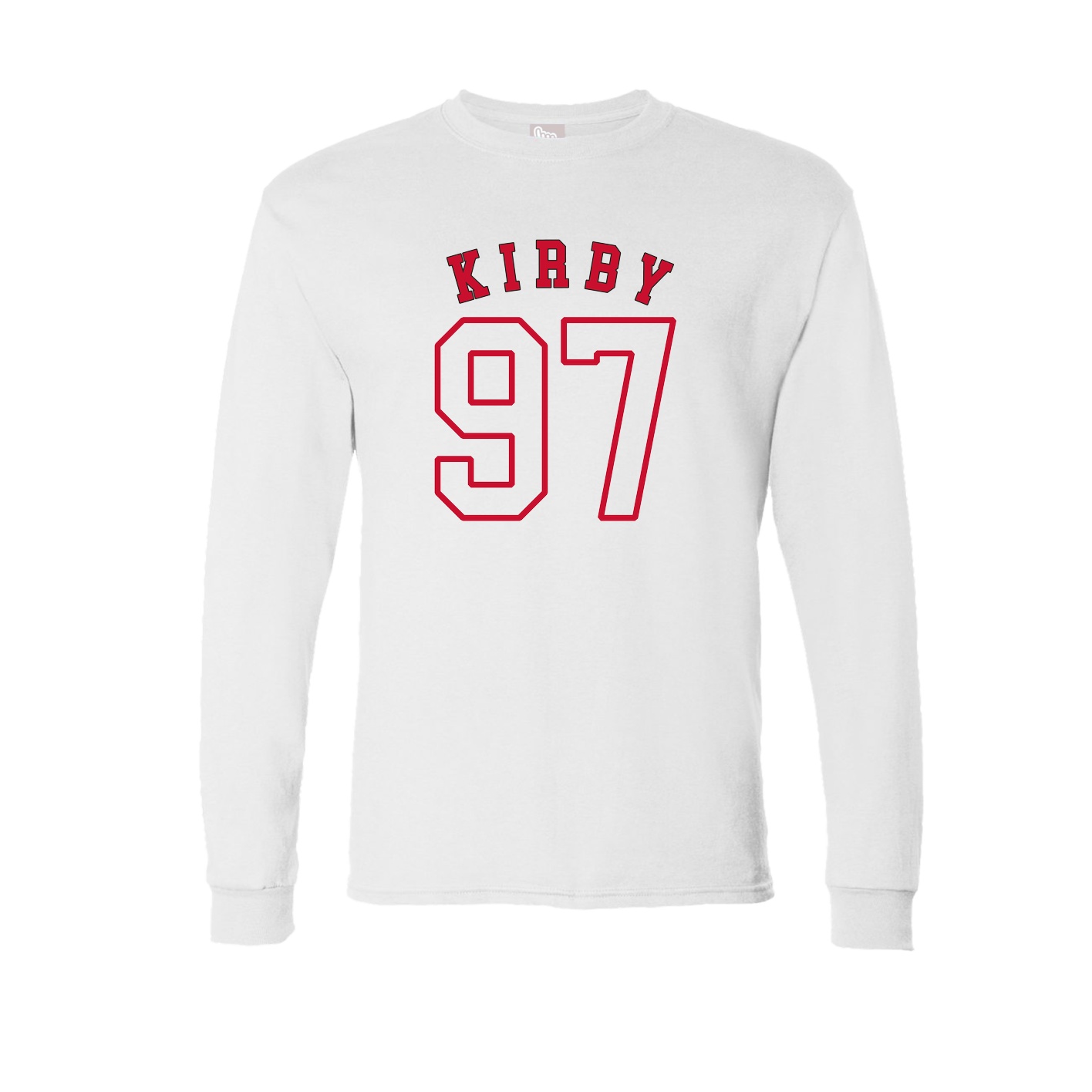 Long Sleeve Tee — Shirsey Arch in White