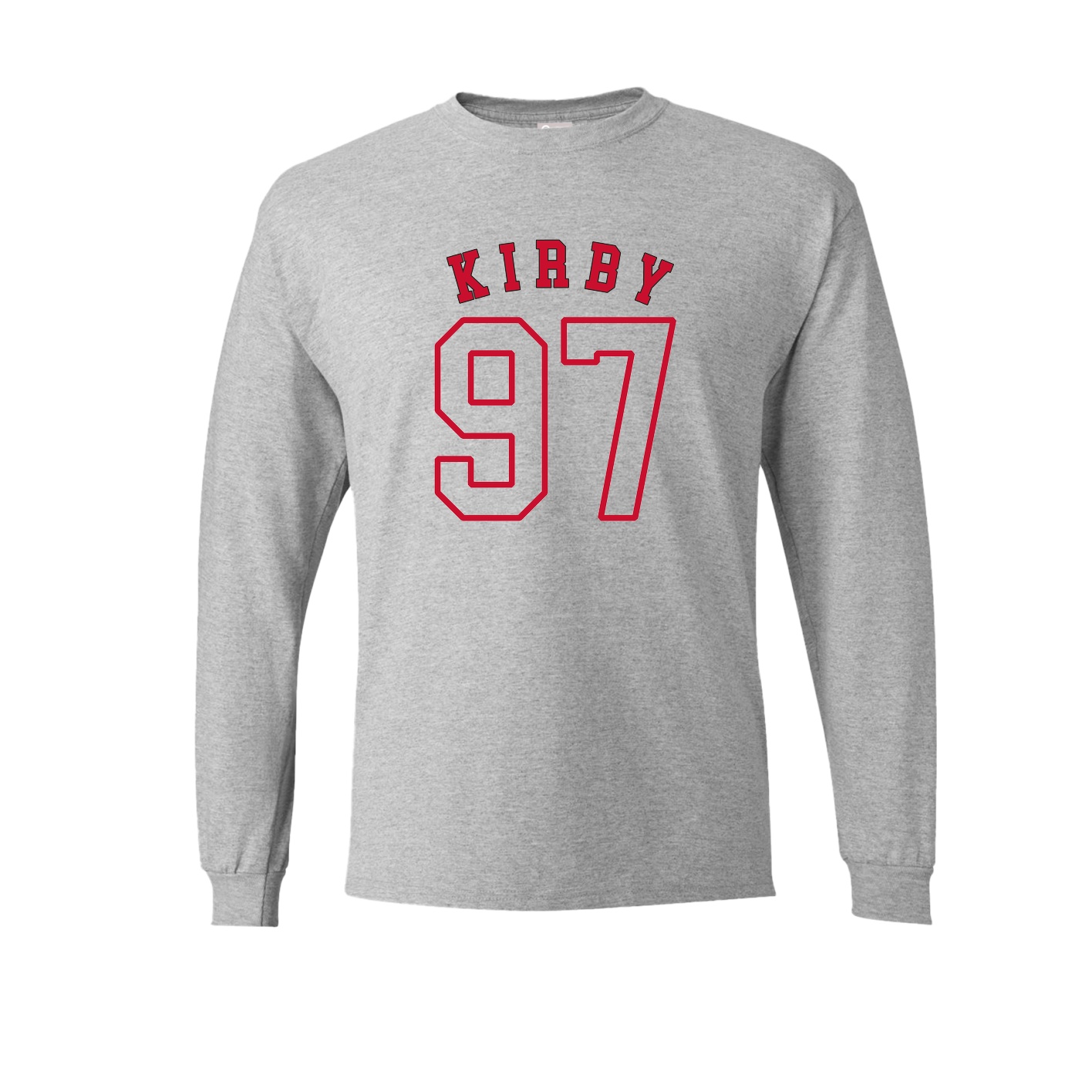 Long Sleeve Tee — Shirsey Arch in Grey